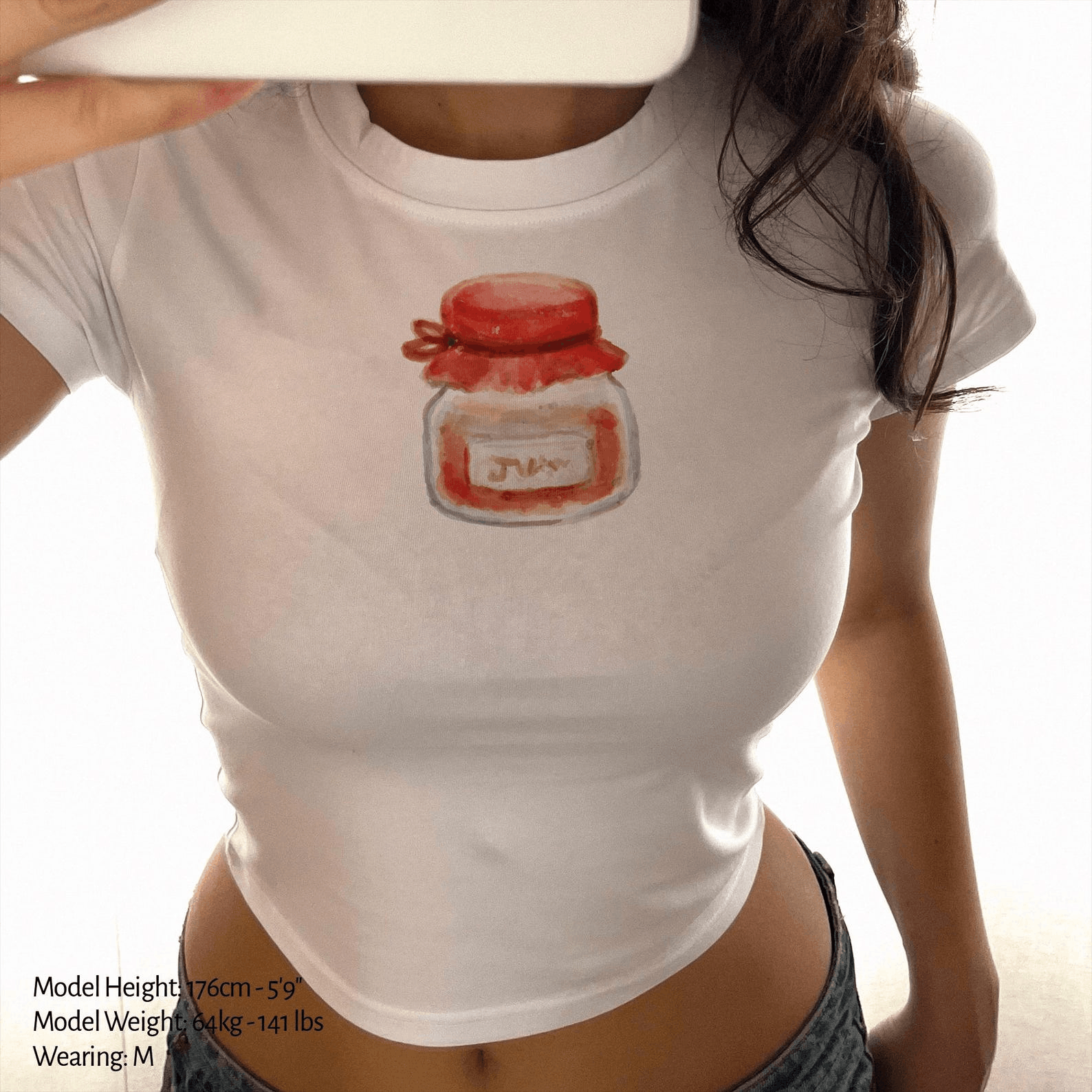 Other Jar Baby Tee Crop Top Shirt Size US S / EU 44-46 / 1 - 4 Thumbnail