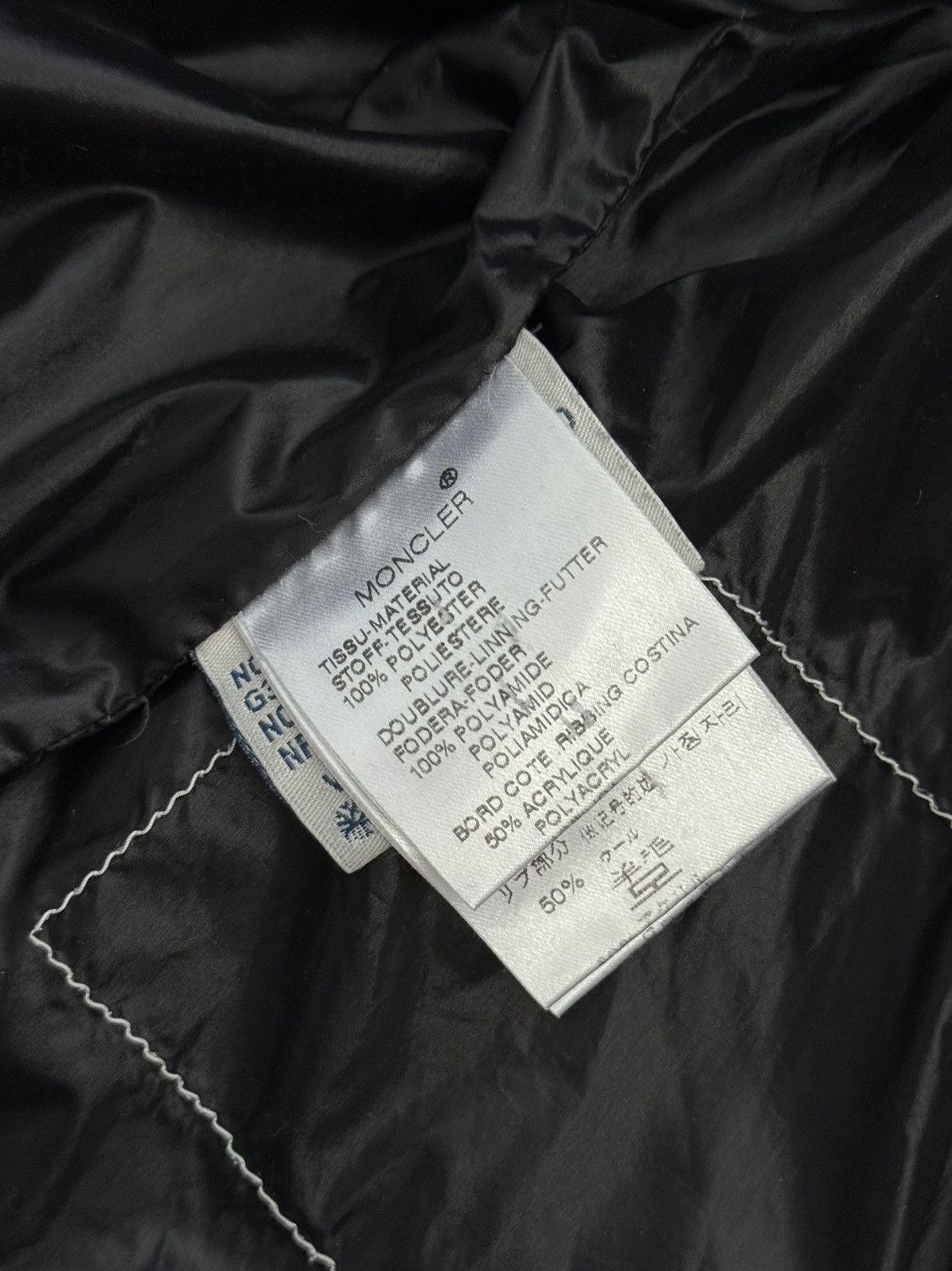 Moncler Vintage Moncler Cropped Down Puffer Bomber Jacket | 3 Size M / US 6-8 / IT 42-44 - 22 Thumbnail