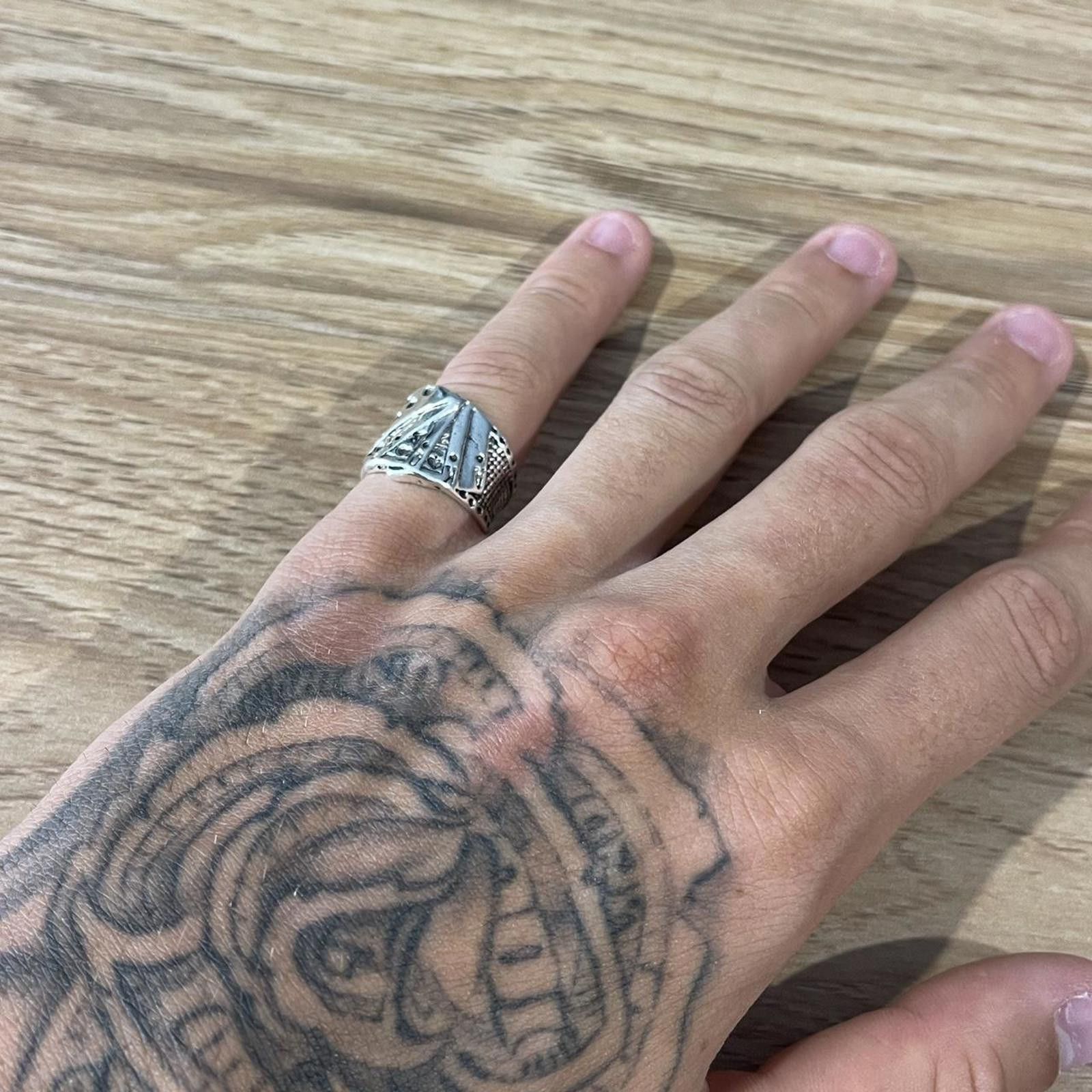 Rip Curl Silver Alloy House Cards Ring Size ONE SIZE - 3 Thumbnail
