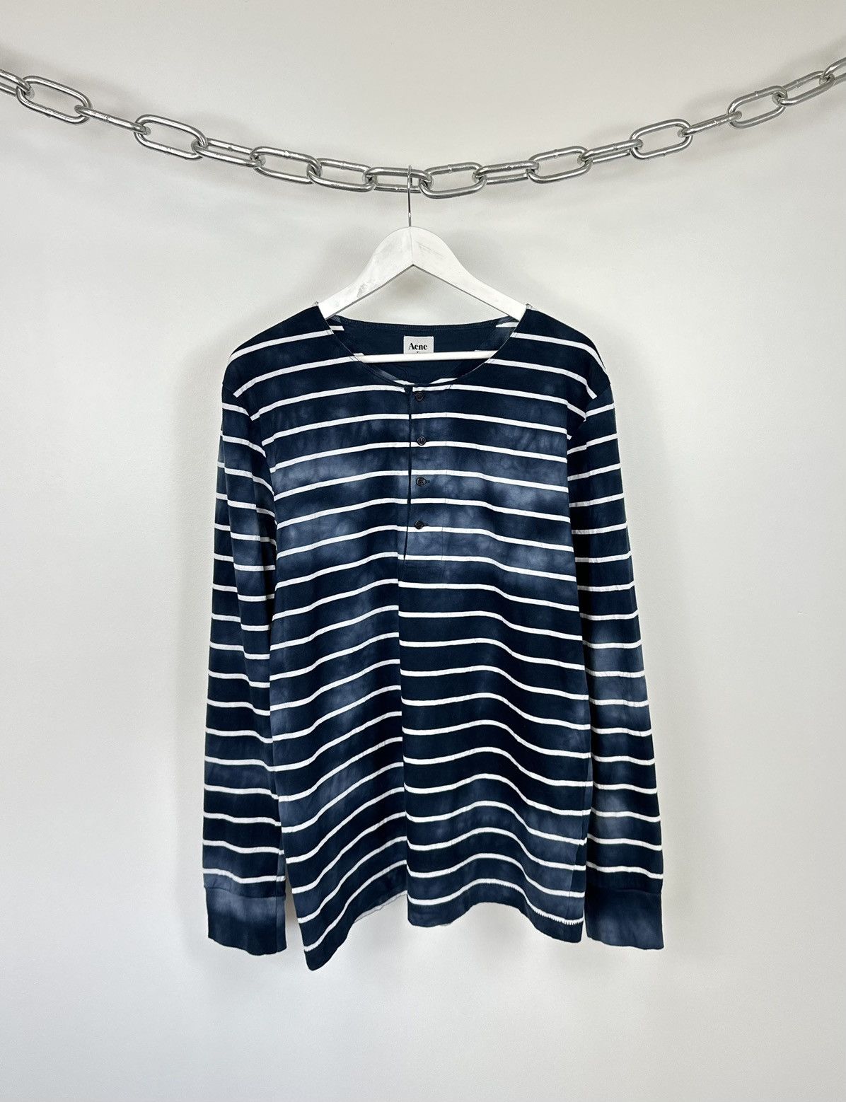 Pre-owned Acne Studios X Avant Garde Vintage Acne Studios Humble Stripe Ss11 Opium Sweatsirt In Striped