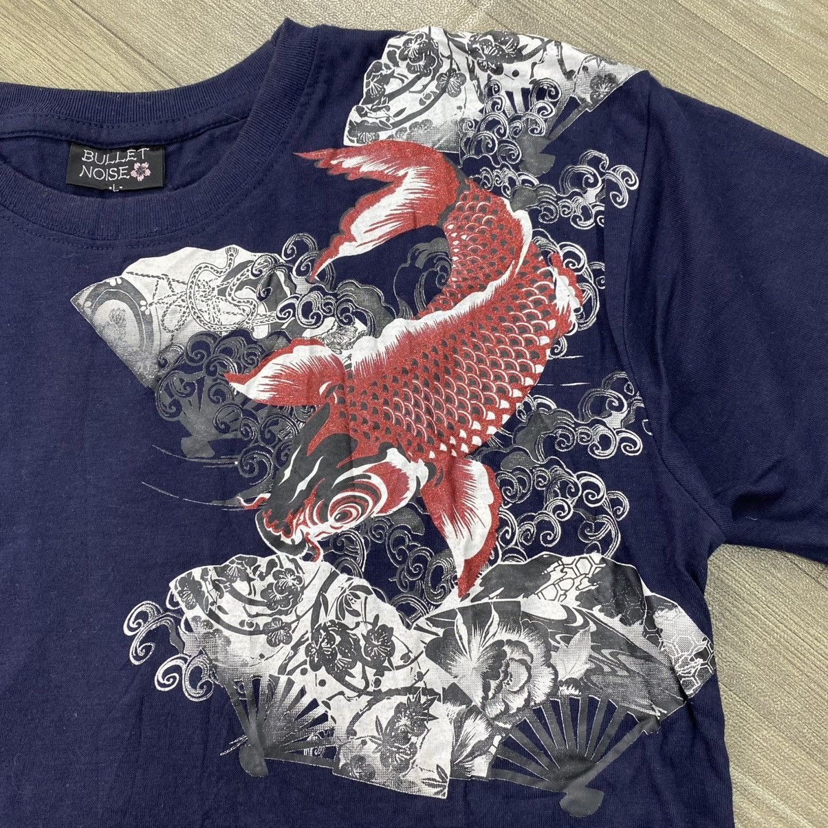 Bullet Noise 2000s Bullet Noise Koi Japanese Karakuri Tamashii Style Tee Size US L / EU 52-54 / 3 - 12 Thumbnail