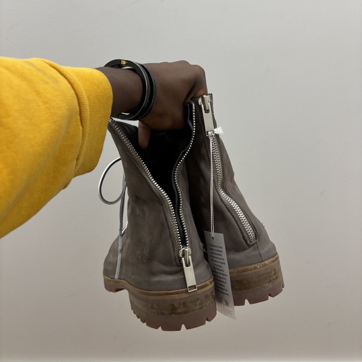 424 424 LACE-UP MARATHON BOOT IN DUSTY BROWN Size US 12 / EU 45 - 6 Thumbnail