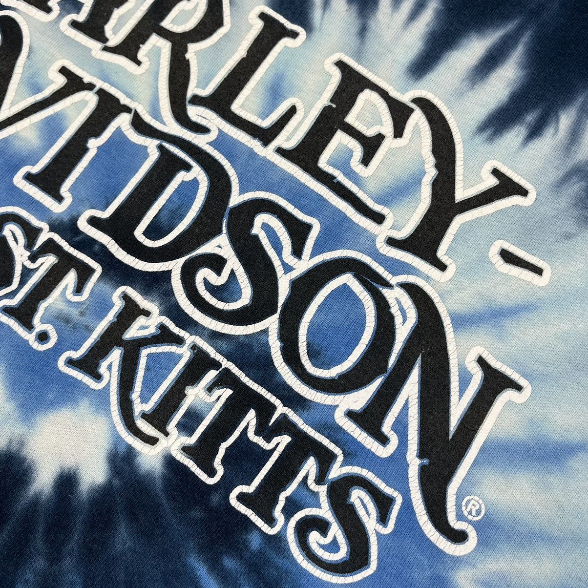 Harley Davidson Vintage Harley Davidson y2k big logo tie dye tee 90’s Size US M / EU 48-50 / 2 - 21 Thumbnail