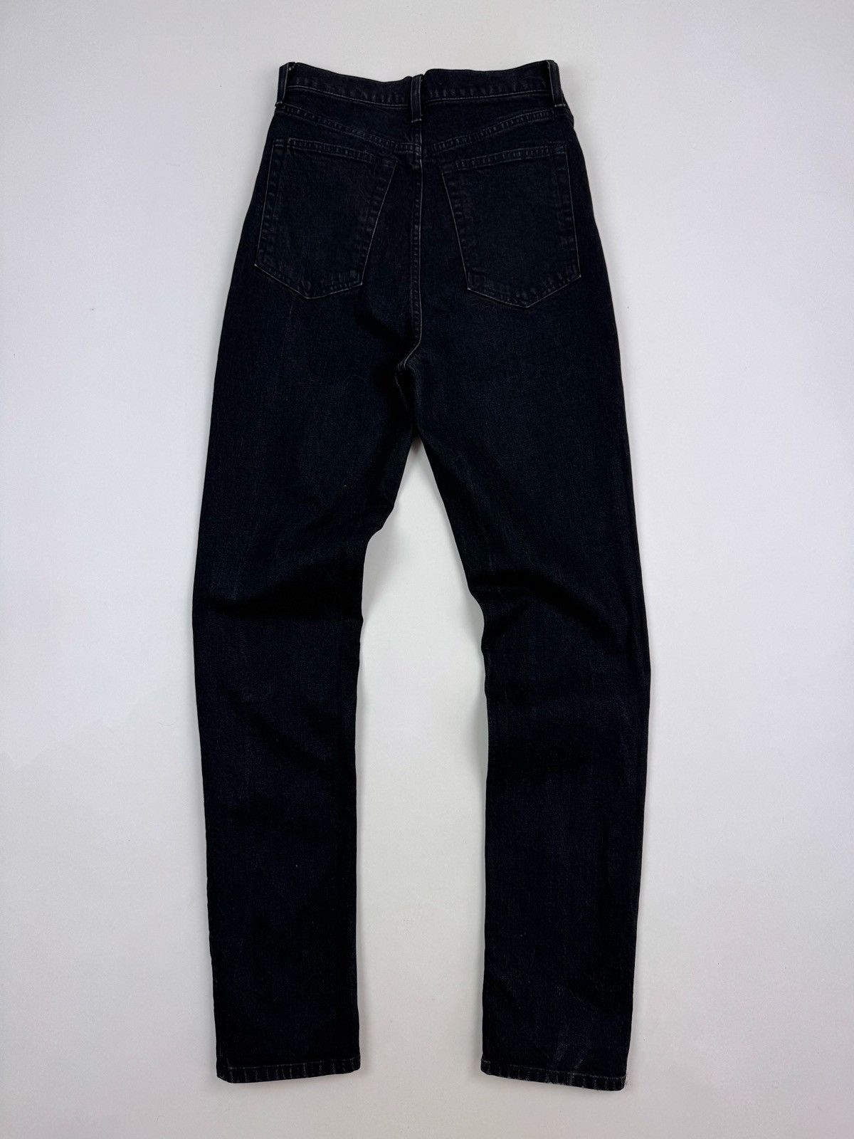 Helmut Lang Helmut Lang High Rise Unisex Black Jeans Pants Size US 31 - 11 Thumbnail