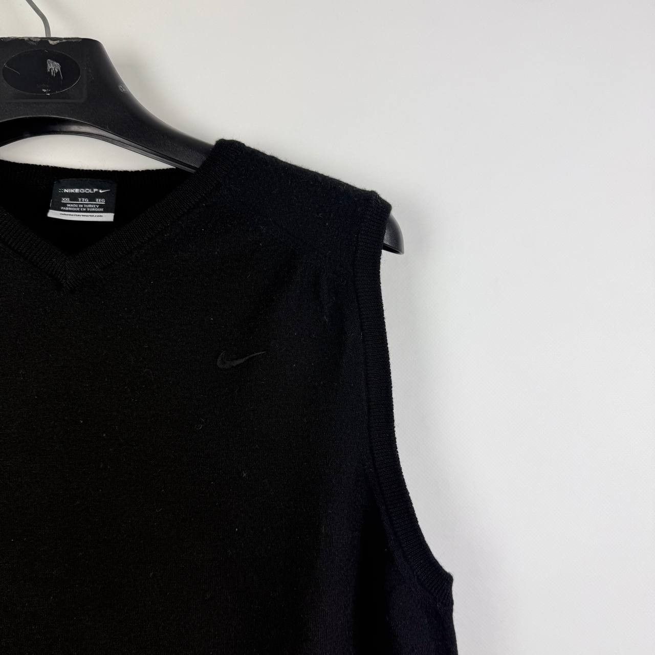 Nike VINTAGE Y2K NIKE WOOL VEST CASUAL SWOOSH STREETWEAR 90s Size US XL / EU 56 / 4 - 1 Thumbnail