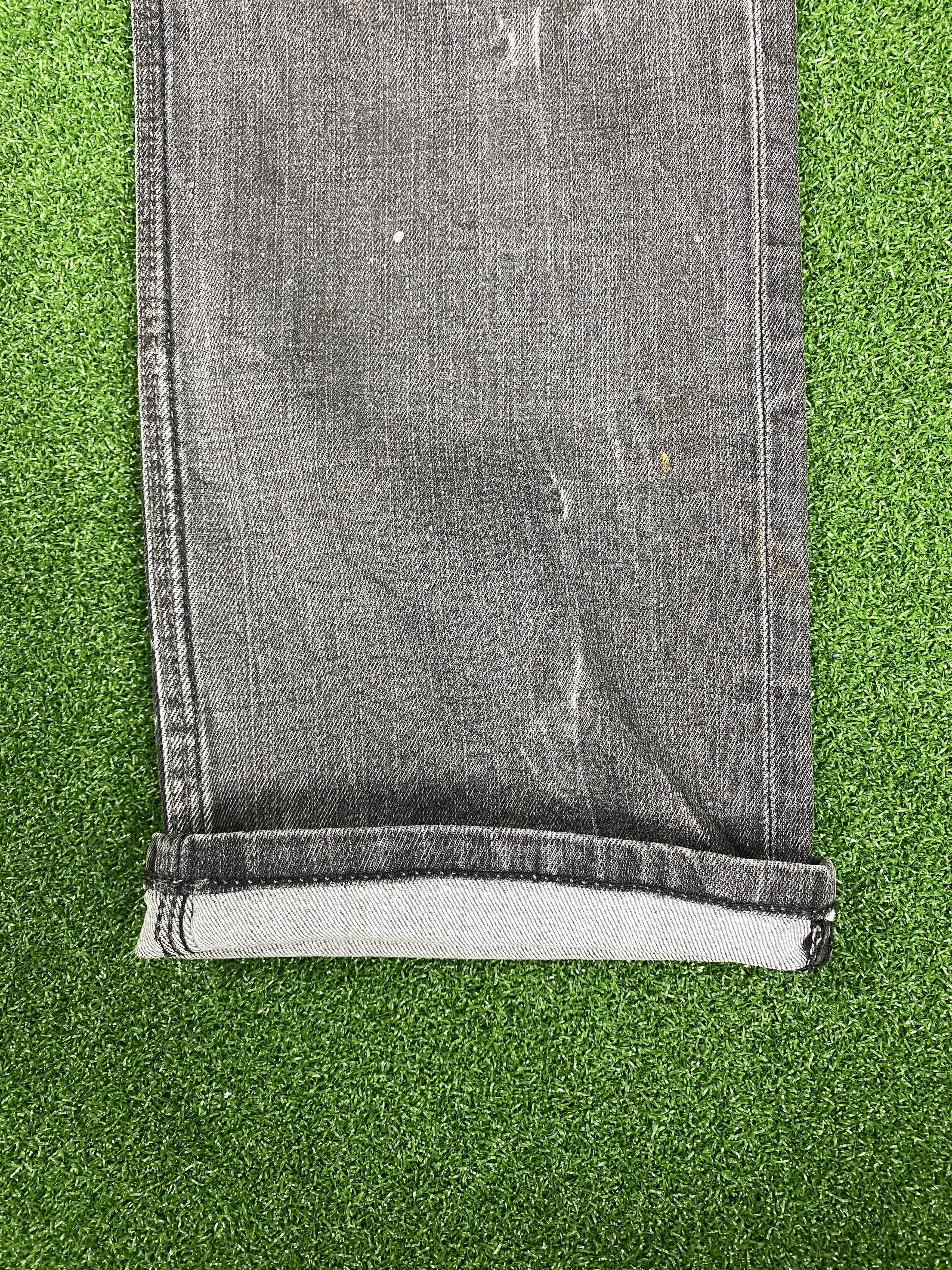 Japanese Brand Vintage Back Number Cargo Faded Black Jeans CP0047 Size US 32 / EU 48 - 6 Thumbnail