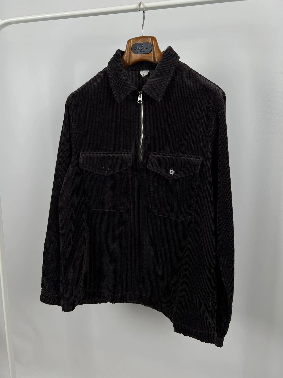 Arket Arket Corduroy Half-Zip Overshirt Anorak Jacket Size US 36 Size US S / EU 44-46 / 1 - 8 Thumbnail