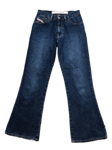 Diesel Diesel 100% Cotton Flared Denim Jeans Size 28 Size 28" / US 6 / IT 42 - 1 Thumbnail