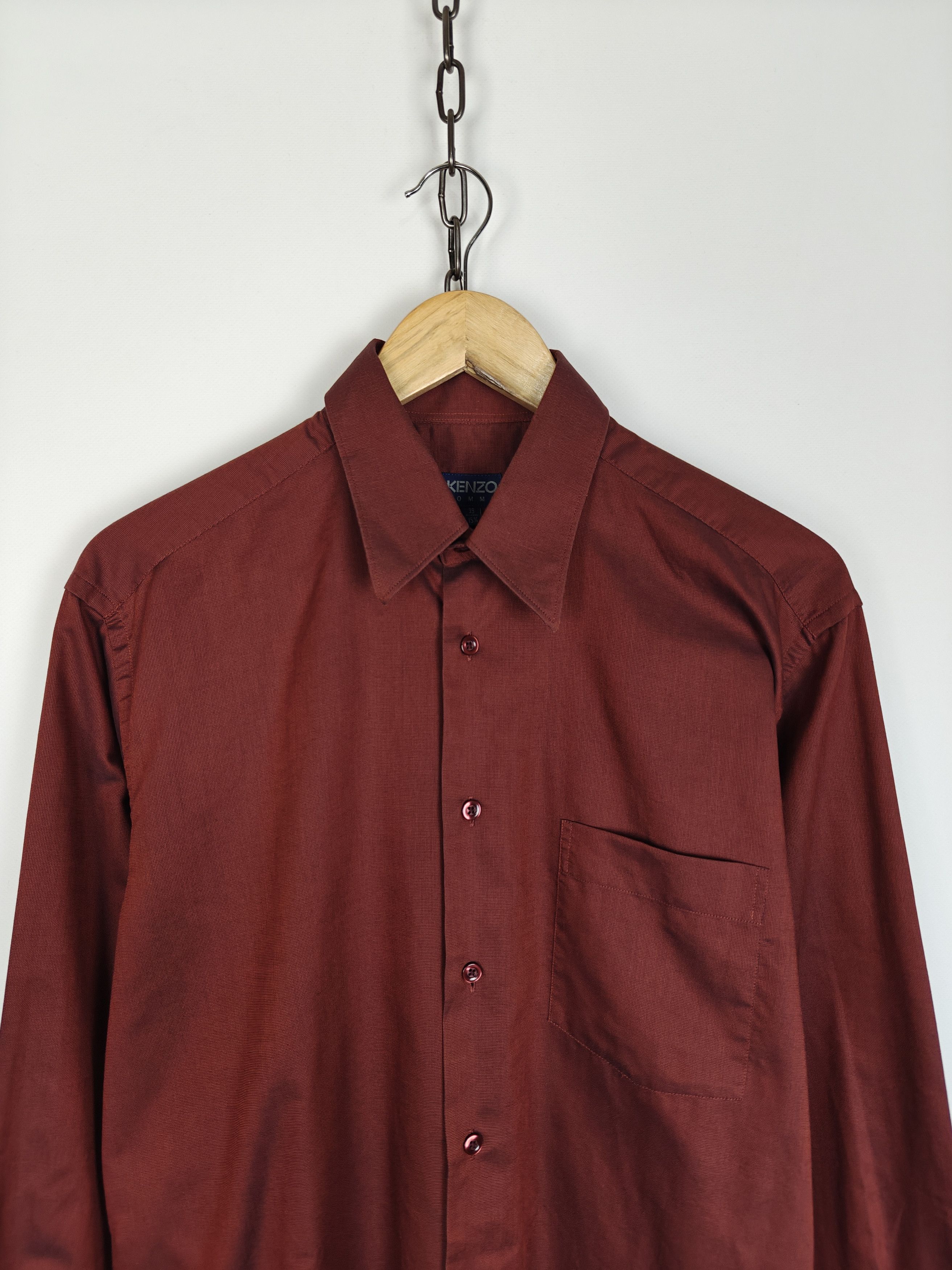 Kenzo Kenzo Vintage Shirt Button size M Size US M / EU 48-50 / 2 - 2 Thumbnail