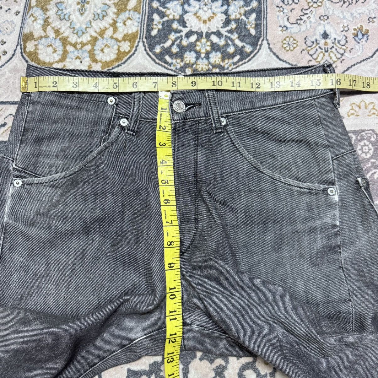 Levi's Vintage Levis Engineered Black Denim Baggy Jeans Size US 32 / EU 48 - 22 Thumbnail