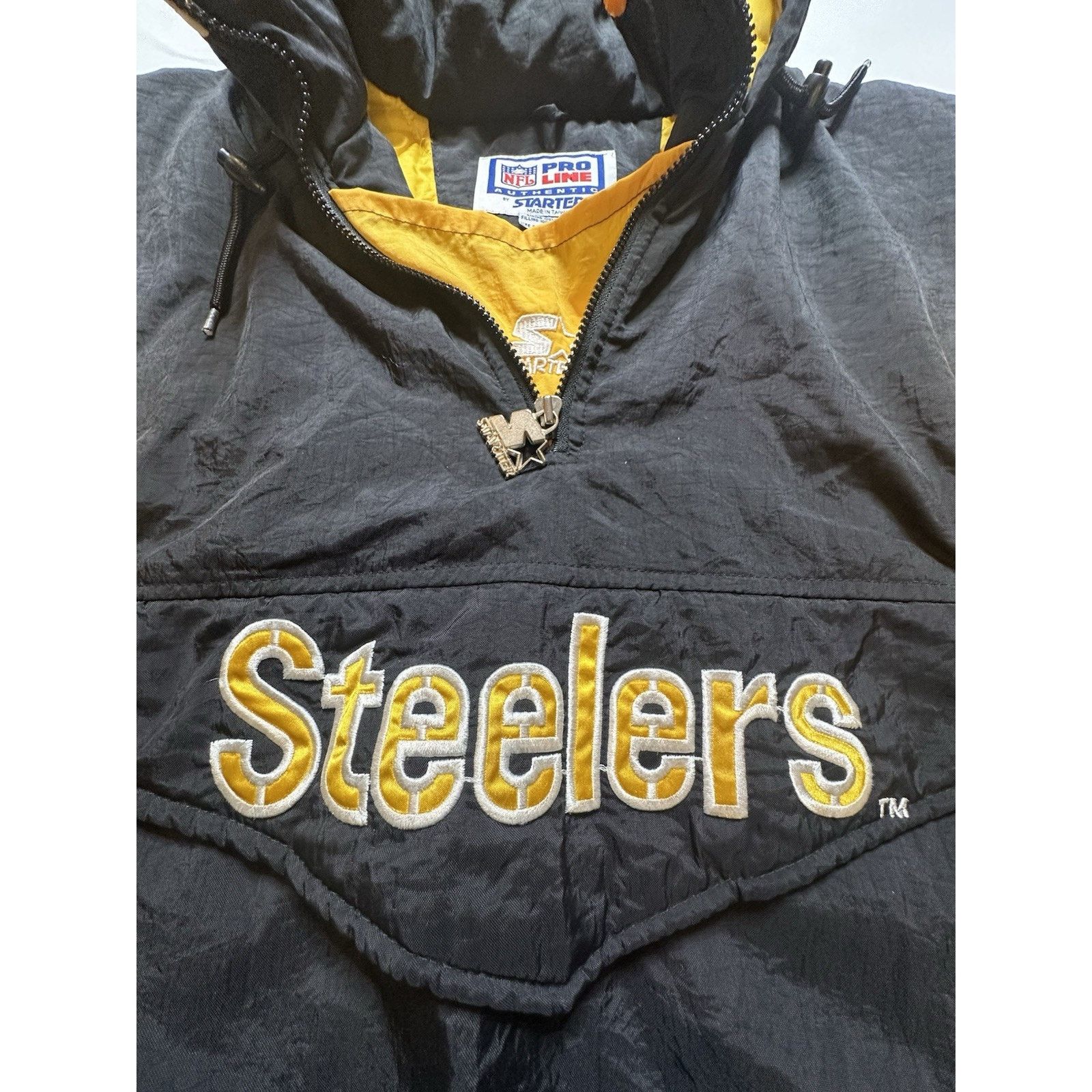 Starter Vintage Starter Steelers 90's Sports Jacket Size Medium Size US L / EU 52-54 / 3 - 9 Thumbnail
