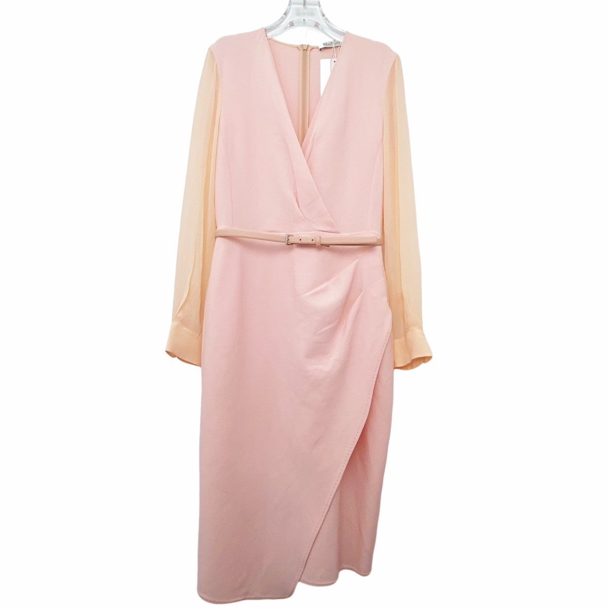 Max Mara Max Mara Pink Wool Silk Dress K26WX Size S / US 4 / IT 40 - 1 Thumbnail