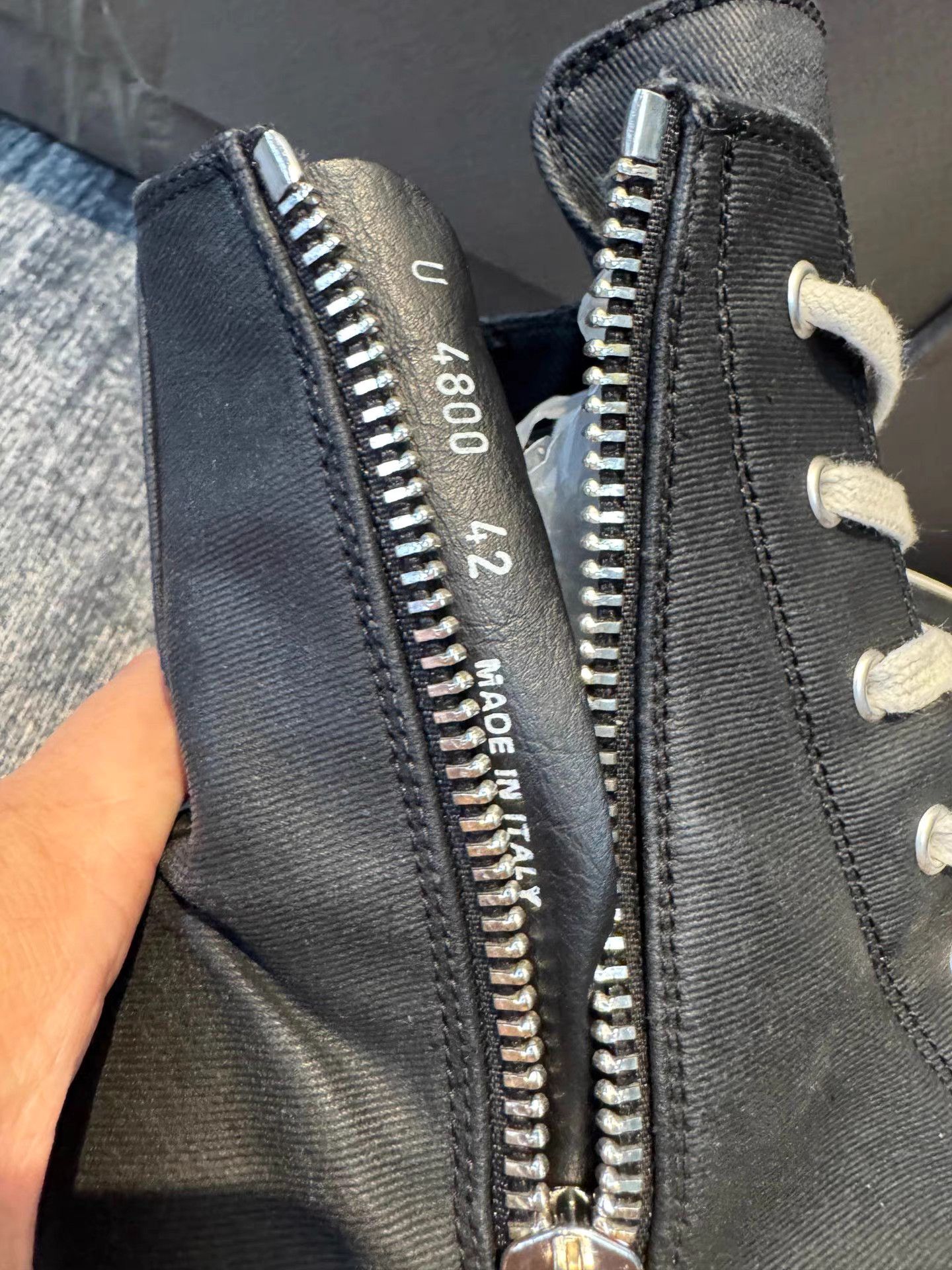 Rick Owens Rick Owens DRKSHDW Waxed Big Converse Size US 9 / EU 42 - 7 Thumbnail