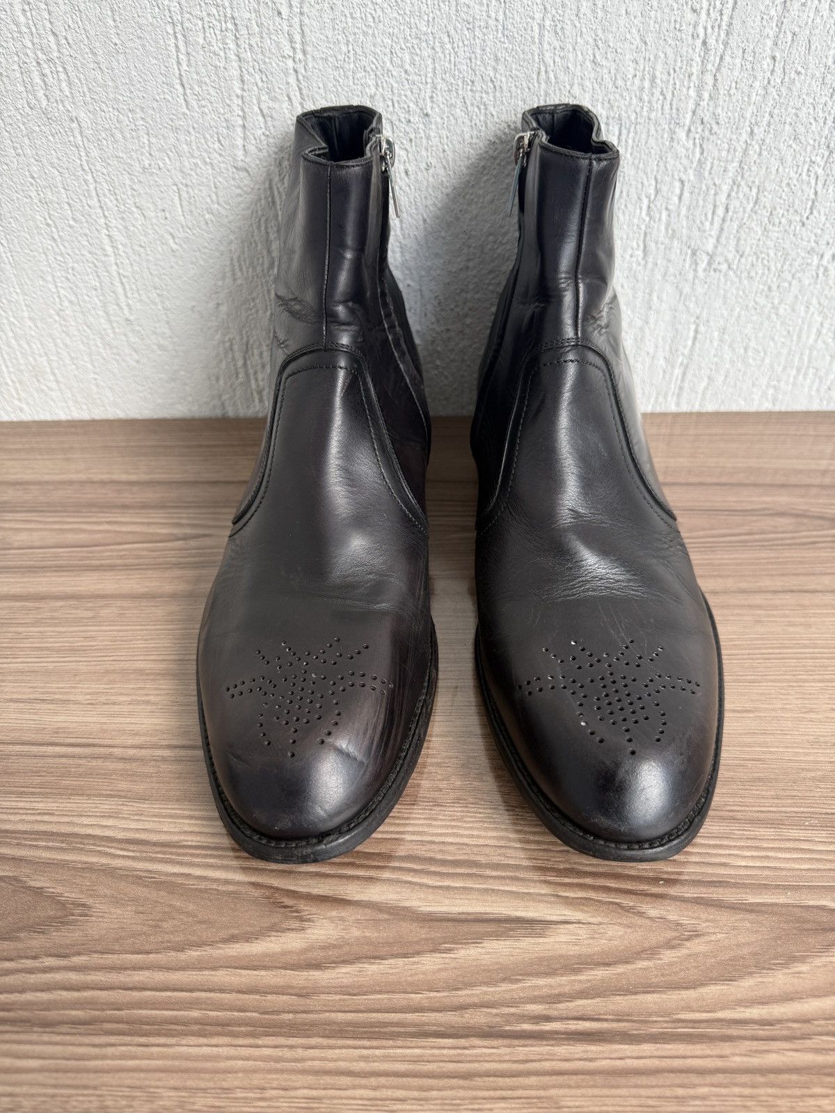 Dior Dior homme zipper ankle boots by kris van assche Size US 8.5 / EU 41-42 - 6 Thumbnail