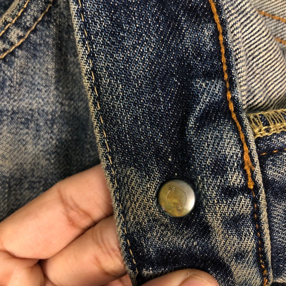 Japanese Brand 🔥Vintage Denim Jeans Uniqlo Japan Issey Miyake Size US 40 / EU 56 - 19 Thumbnail