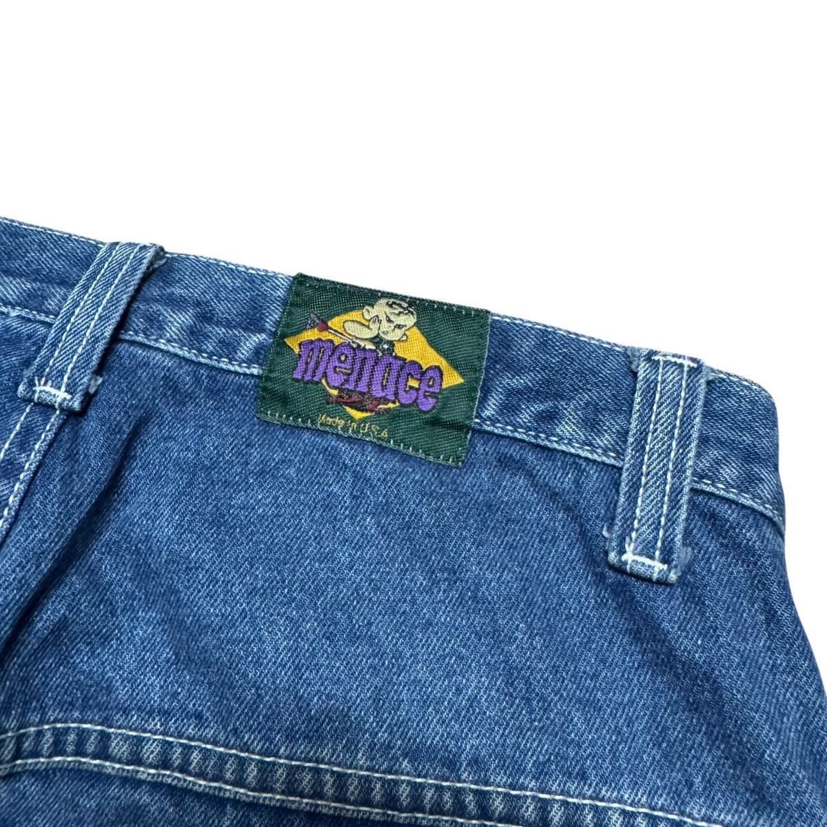 Menace Vintage Menace Denim Baggy Skater Jeans Size US 32 / EU 48 - 12 Thumbnail