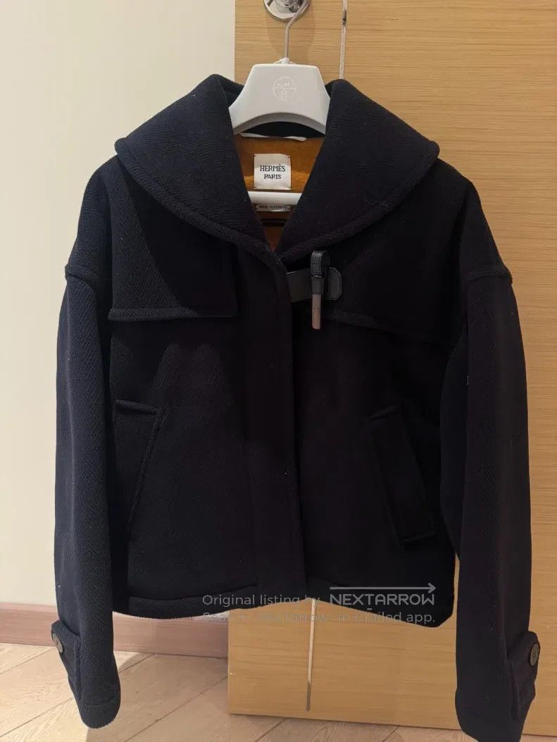 Hermes Hermes 23 Fall/Winter Wool Jacket Size XS / US 0-2 / IT 36-38 - 4 Thumbnail