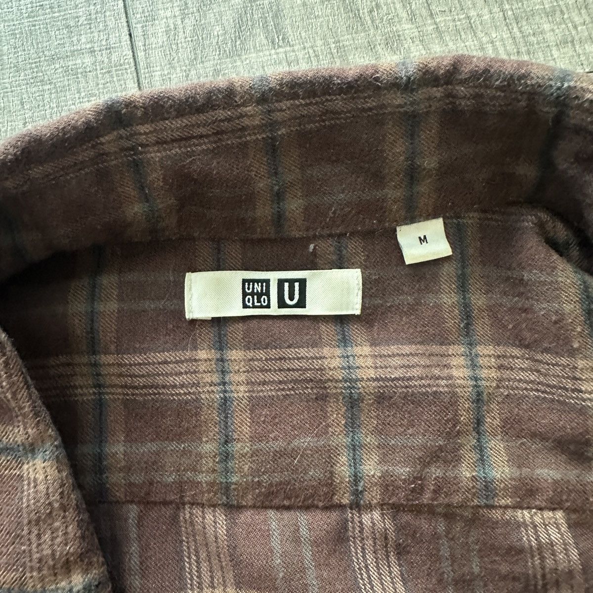 Lemaire × Uniqlo Uniqlo U plaid shirt Size US M / EU 48-50 / 2 - 4 Thumbnail