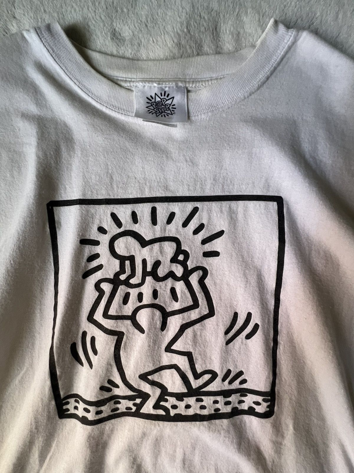 Keith Haring × Vintage ‘00s KEITH HARING x POPSHOP COLLAB Size US M / EU 48-50 / 2 - 1 Thumbnail