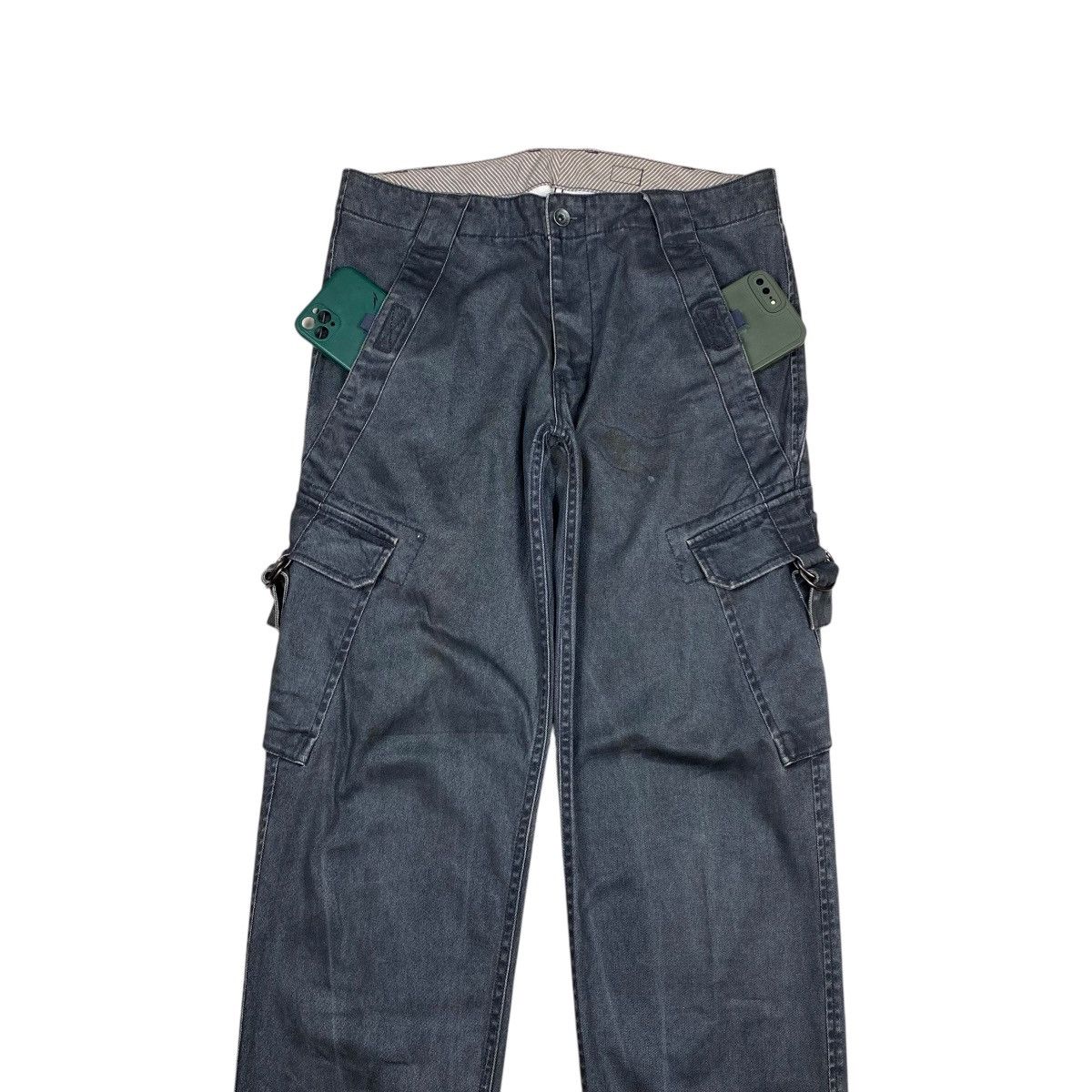 If Six Was Nine × Japanese Brand × Nicole Club Nicole Club For Men Utility Cargo Pants Size US 31 - 8 Thumbnail