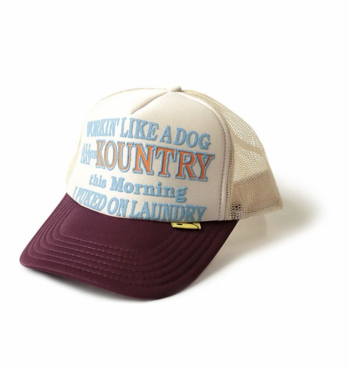 Kapital Kapital Working Puking Trucker Hat Size ONE SIZE - 1 Thumbnail