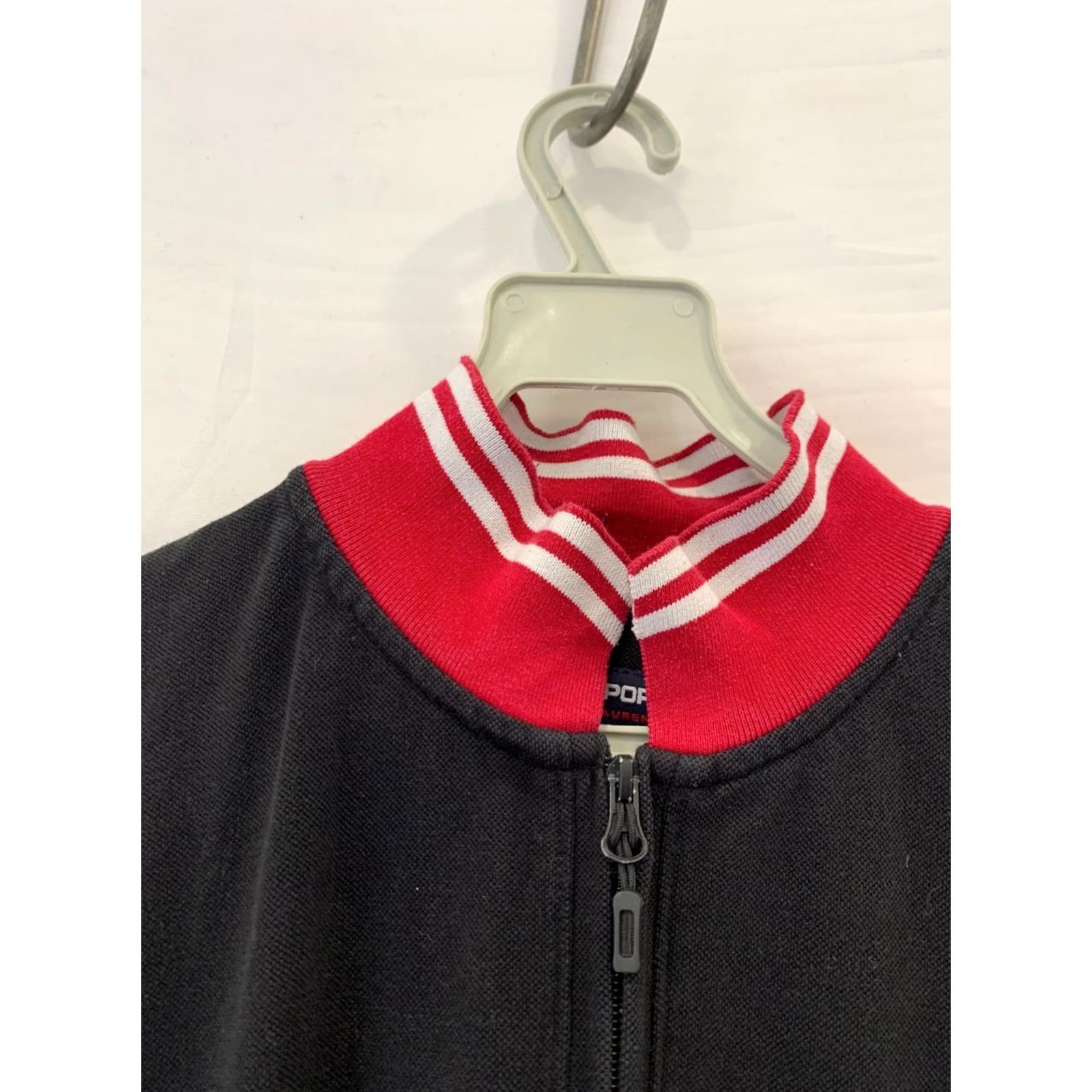 Ralph Lauren VINTAGE Polo Sport Ralph Lauren Wimbledon Quarter-Zip Pullover Men XL Red Black Shirt Size US XL / EU 56 / 4 - 6 Thumbnail