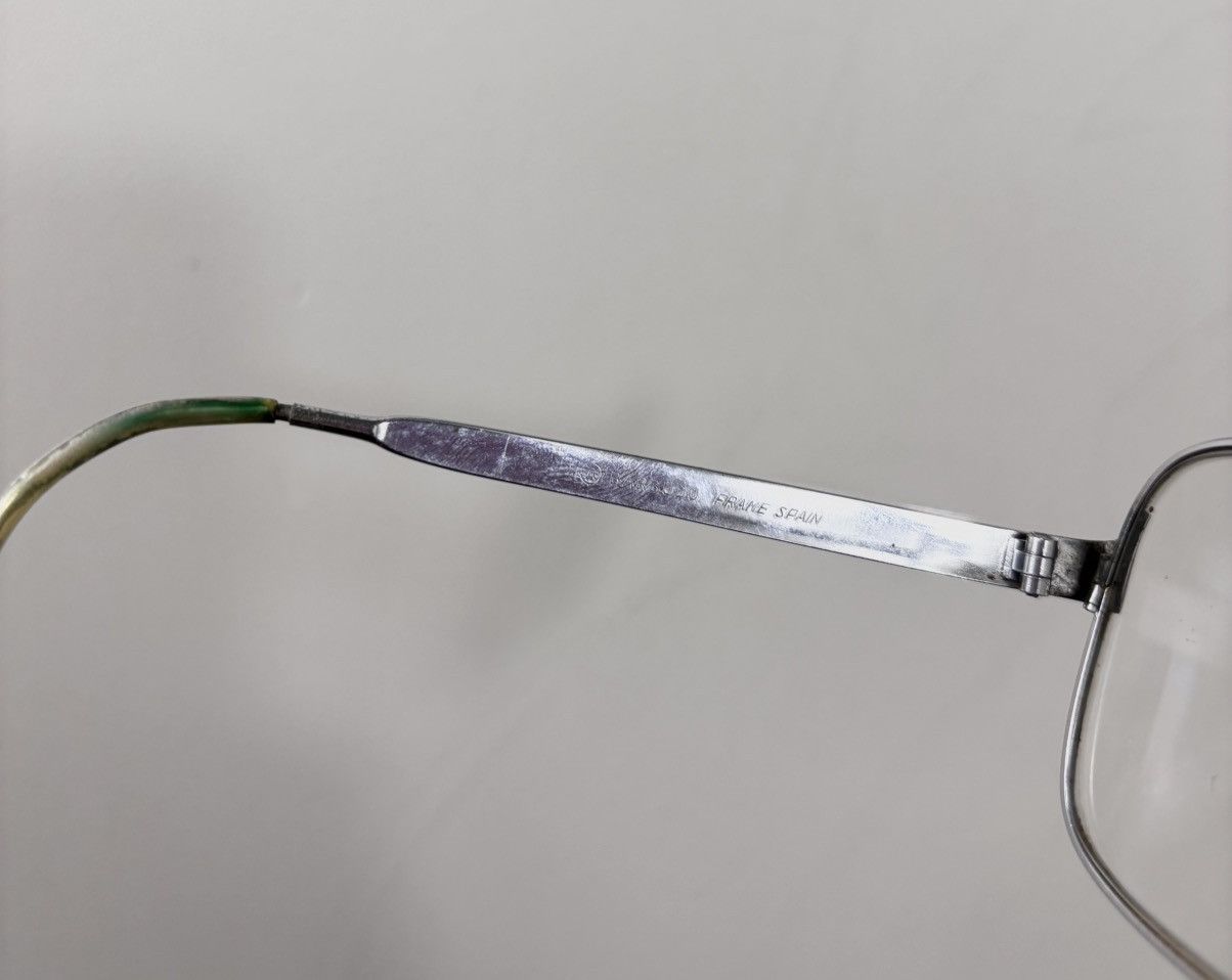 Other Vintage Barbudo Condor 100 Silver Metal Aviator Eyeglasses Size ONE SIZE - 12 Thumbnail