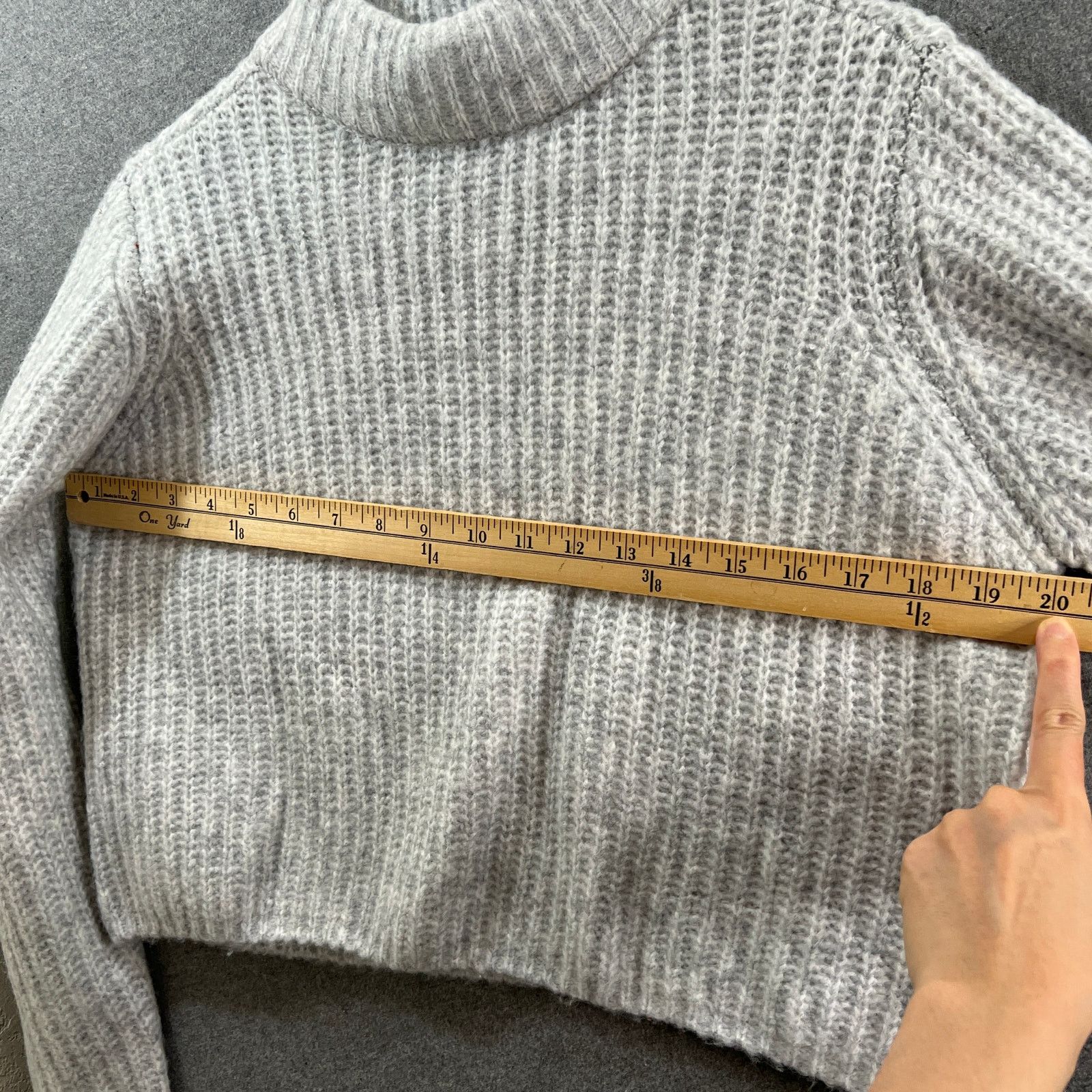 Garage Garage Turtleneck Gray Sweater Womens Medium Size M / US 6-8 / IT 42-44 - 7 Thumbnail