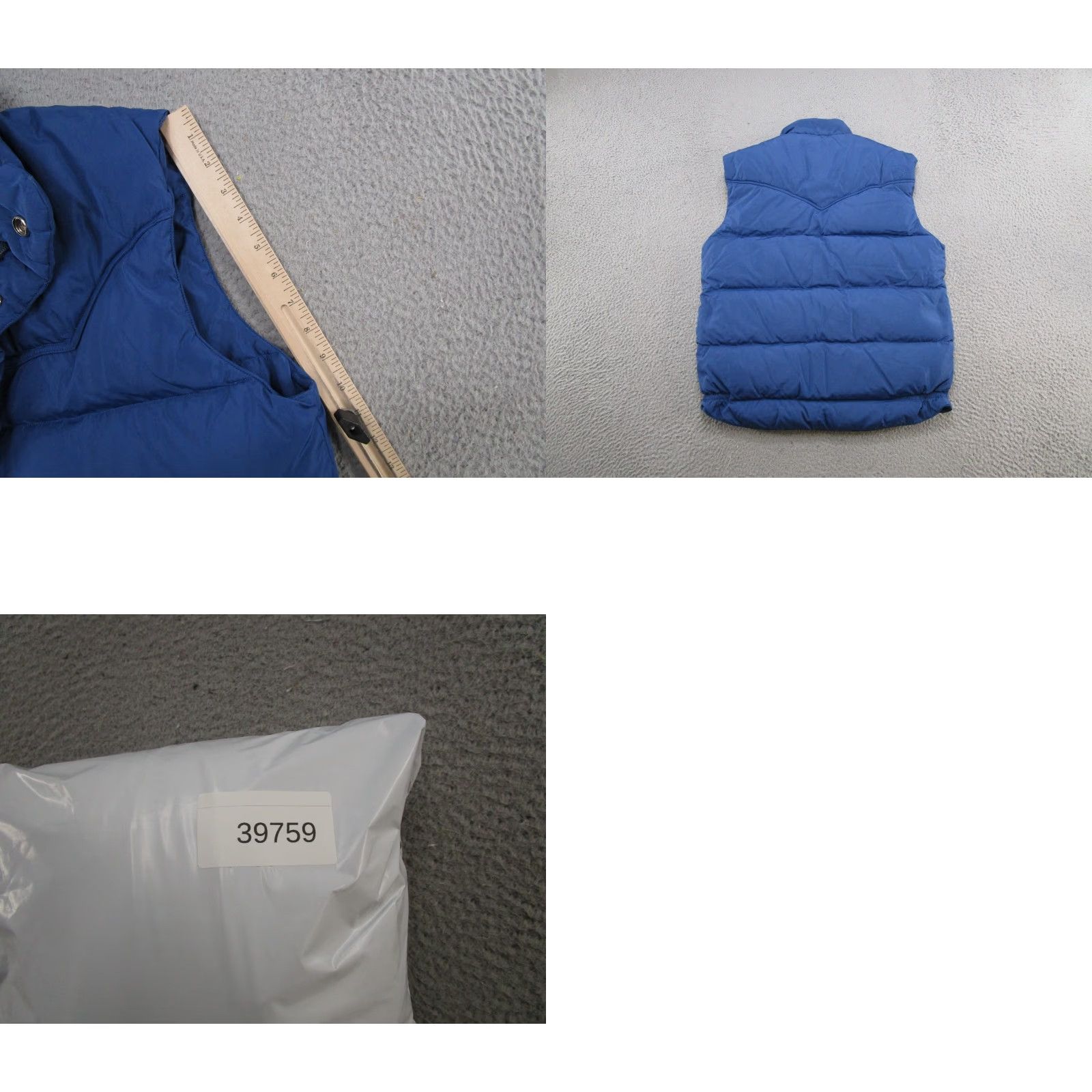 Vintage Vintage Rainier Sportswear Vest Mens L Blue Down Puffer Nylon Outdoor Hiking Size US L / EU 52-54 / 3 - 8 Thumbnail