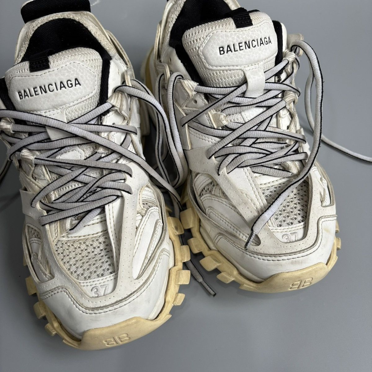 Balenciaga Balenciaga Track Trainer White sneakers Size US 7 / IT 37 - 2 Thumbnail