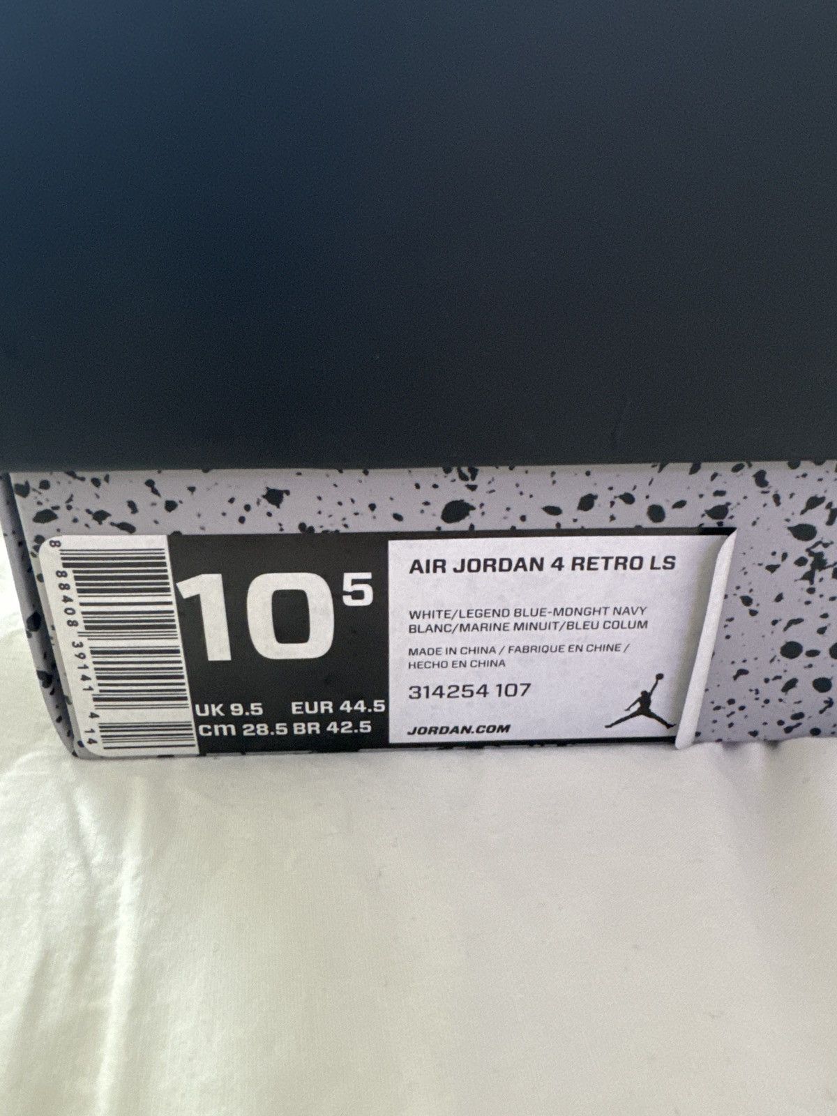 Jordan Brand × Nike Air Jordan 4 Columbia Retro 2015 Size US 10.5 / EU 43-44 - 8 Thumbnail