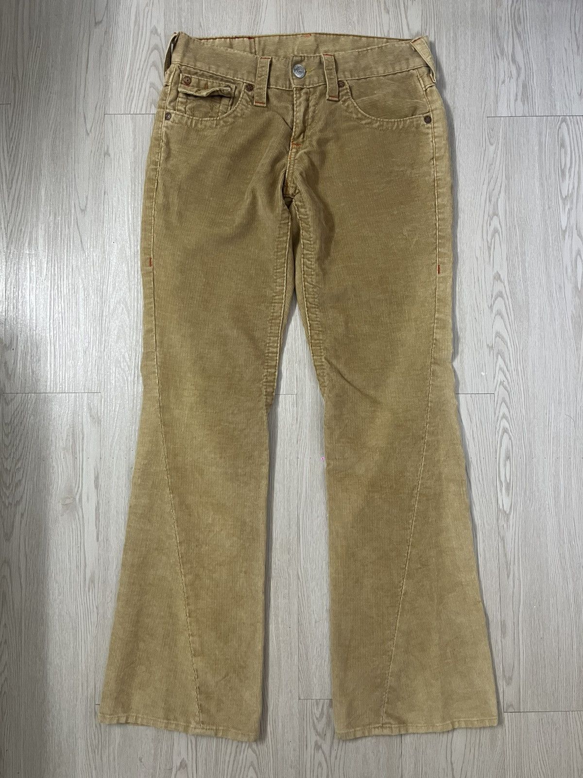 True Religion Vintage True Religion Corduroy Flared Pant Size US 32 / EU 48 - 2 Thumbnail