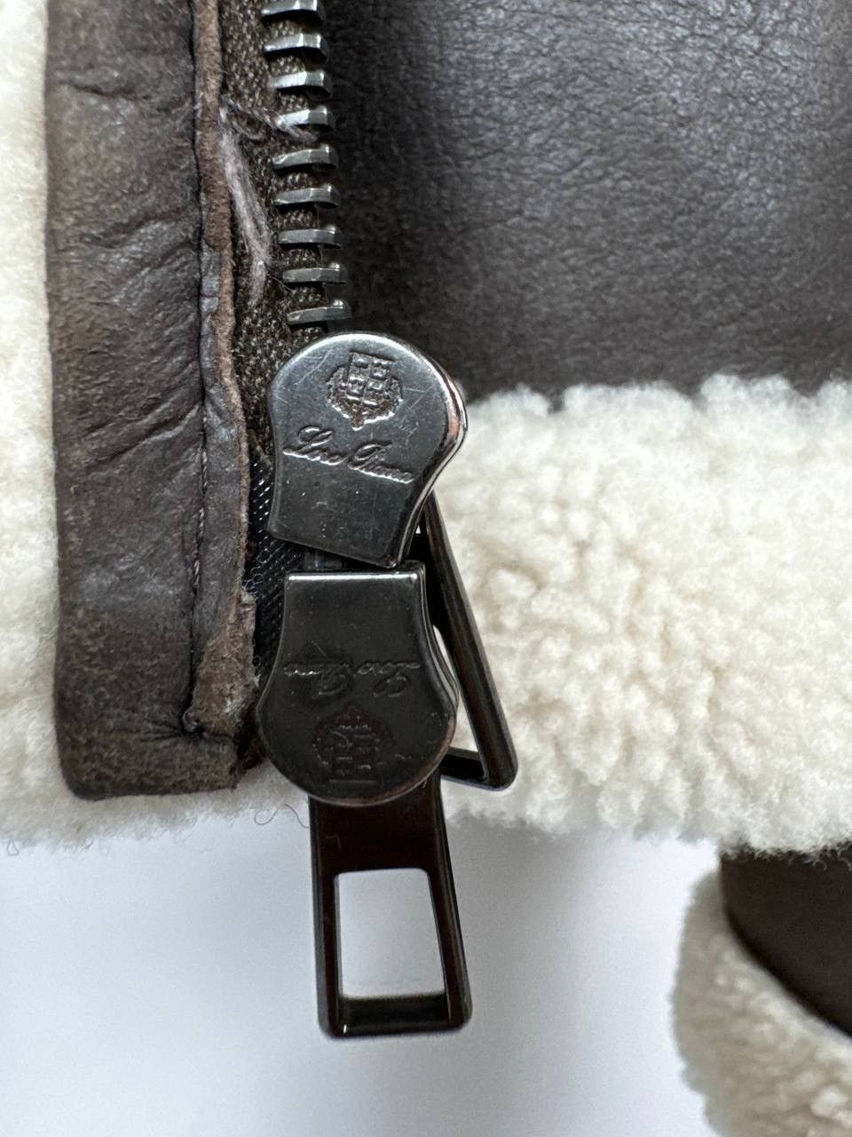 Loro Piana Loro Piana Shearling Leather Jacket Size US XL / EU 56 / 4 - 20 Thumbnail