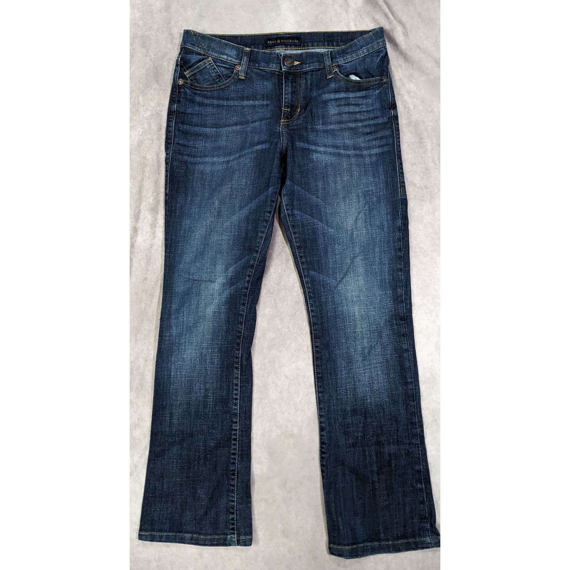 Rock & Republic Trendy Kasandra Jeans by Rock & Republic Size 34" / US 12 / IT 48 - 5 Thumbnail