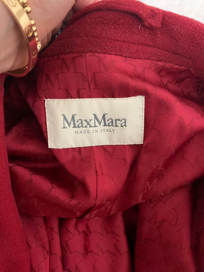 Other MaxMara 101801 Madame Red Coat-2508 Size US S / EU 44-46 / 1 - 5 Thumbnail