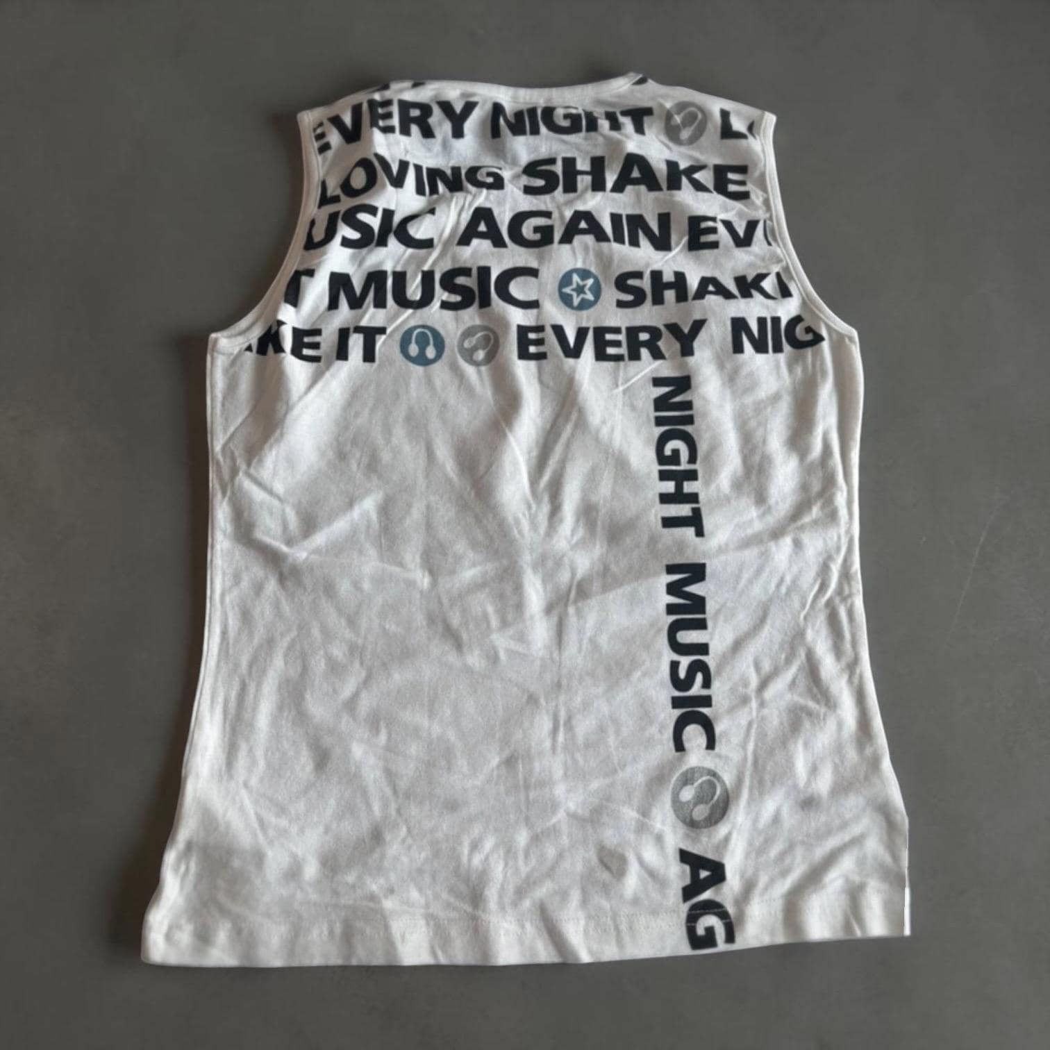 Vintage The Music Every Night Tanktop Size ONE SIZE - 2 Thumbnail