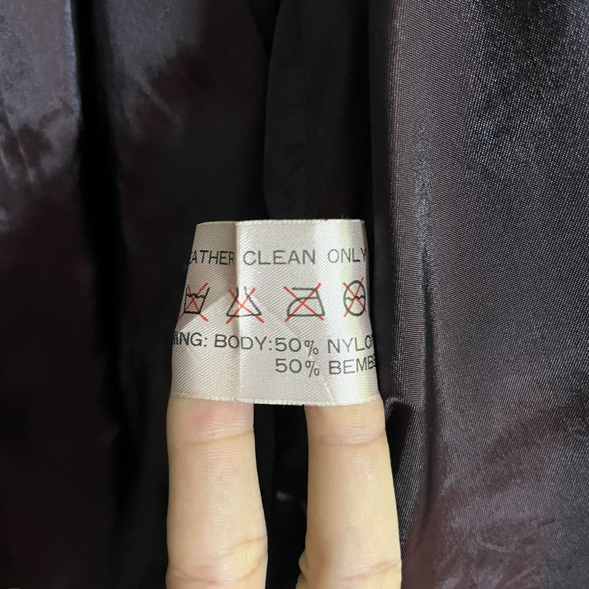 If Six Was Nine VINTAGE FURLIER SUEDE LEATHER DOUBLE BREASTED COAT Size US L / EU 52-54 / 3 - 8 Thumbnail