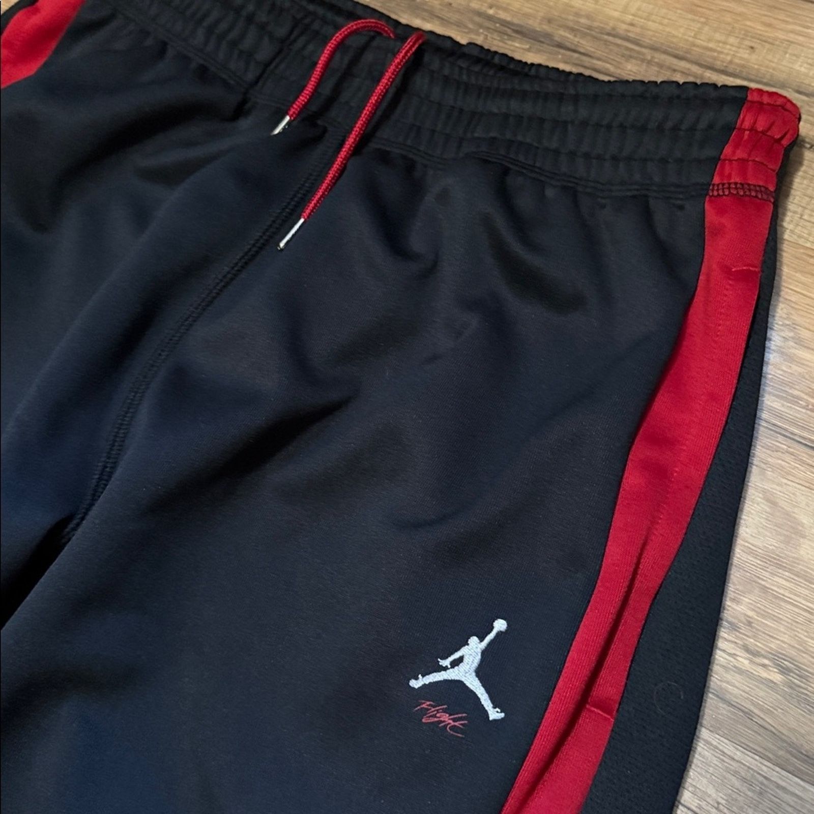 Jordan Brand Y2K Air Jordan Flight Zip Up Bred Matching Set Sweatsuit Size US M / EU 48-50 / 2 - 4 Thumbnail