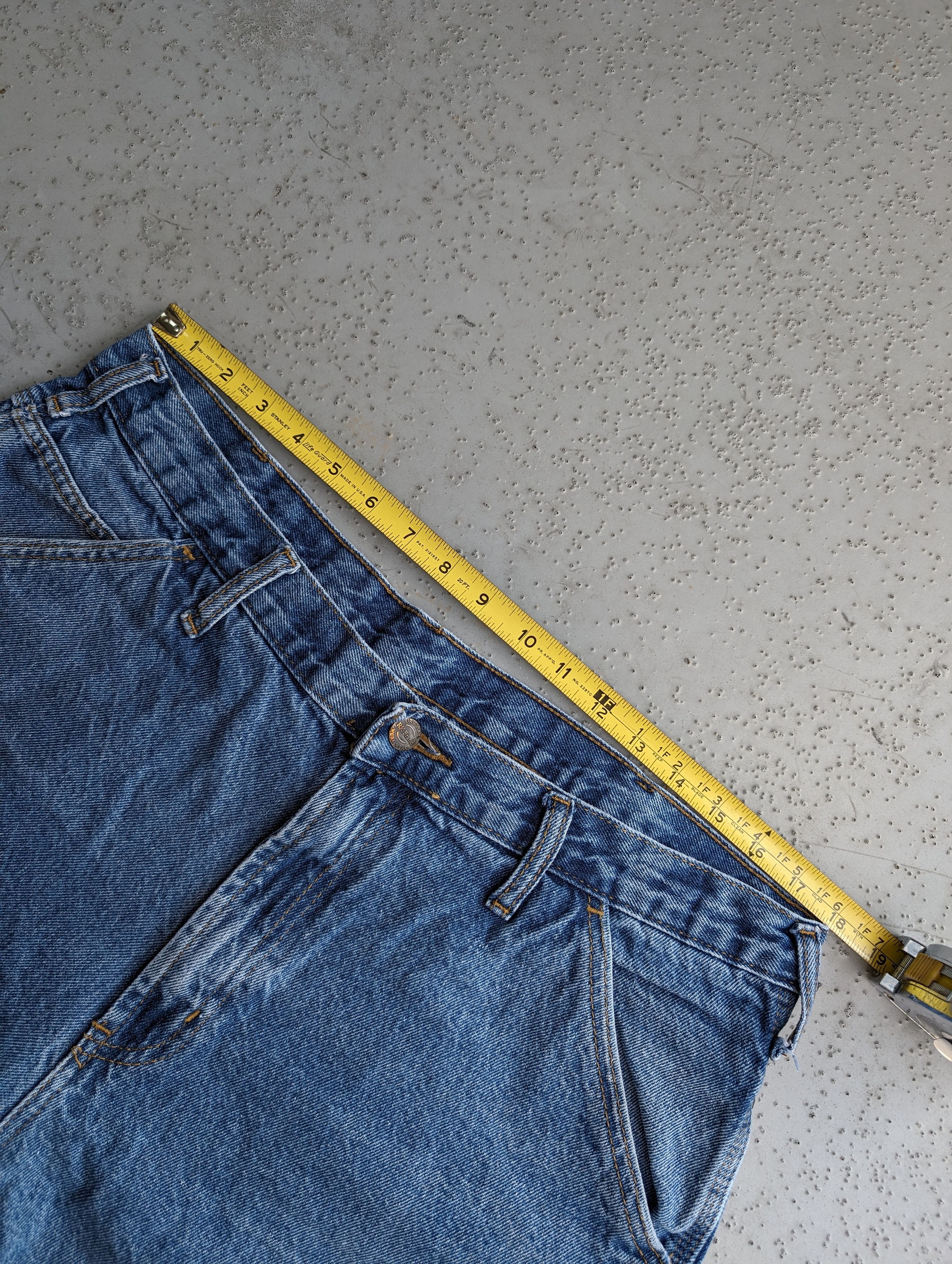 Carhartt 36x30 CRAZY Baggy Y2K Carpenter WORKWEAR SKATER JEANS Size US 36 / EU 52 - 3 Thumbnail