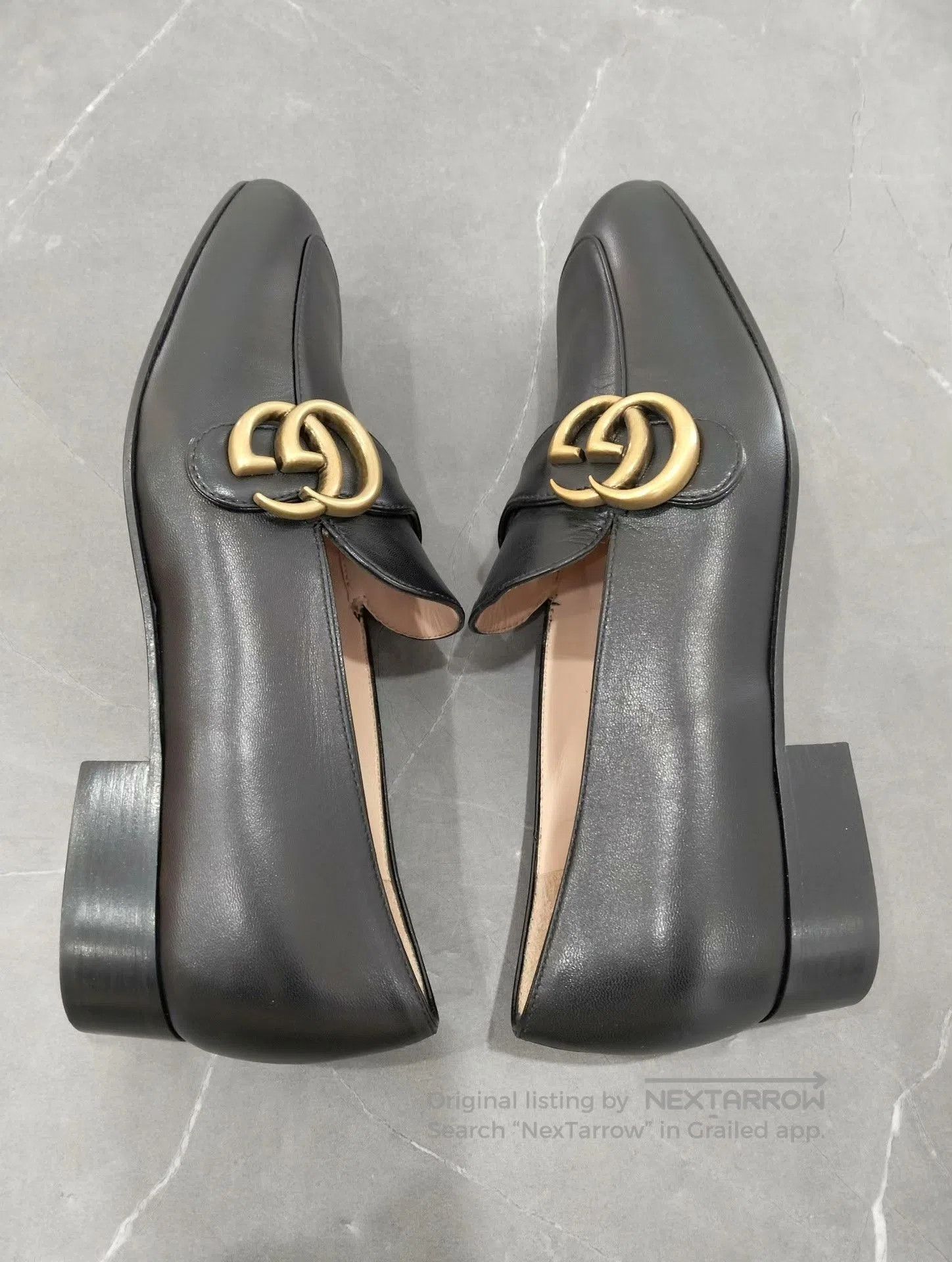 Gucci Gucci Black Leather Loafers. Size US 4.5 / IT 34.5 - 5 Thumbnail