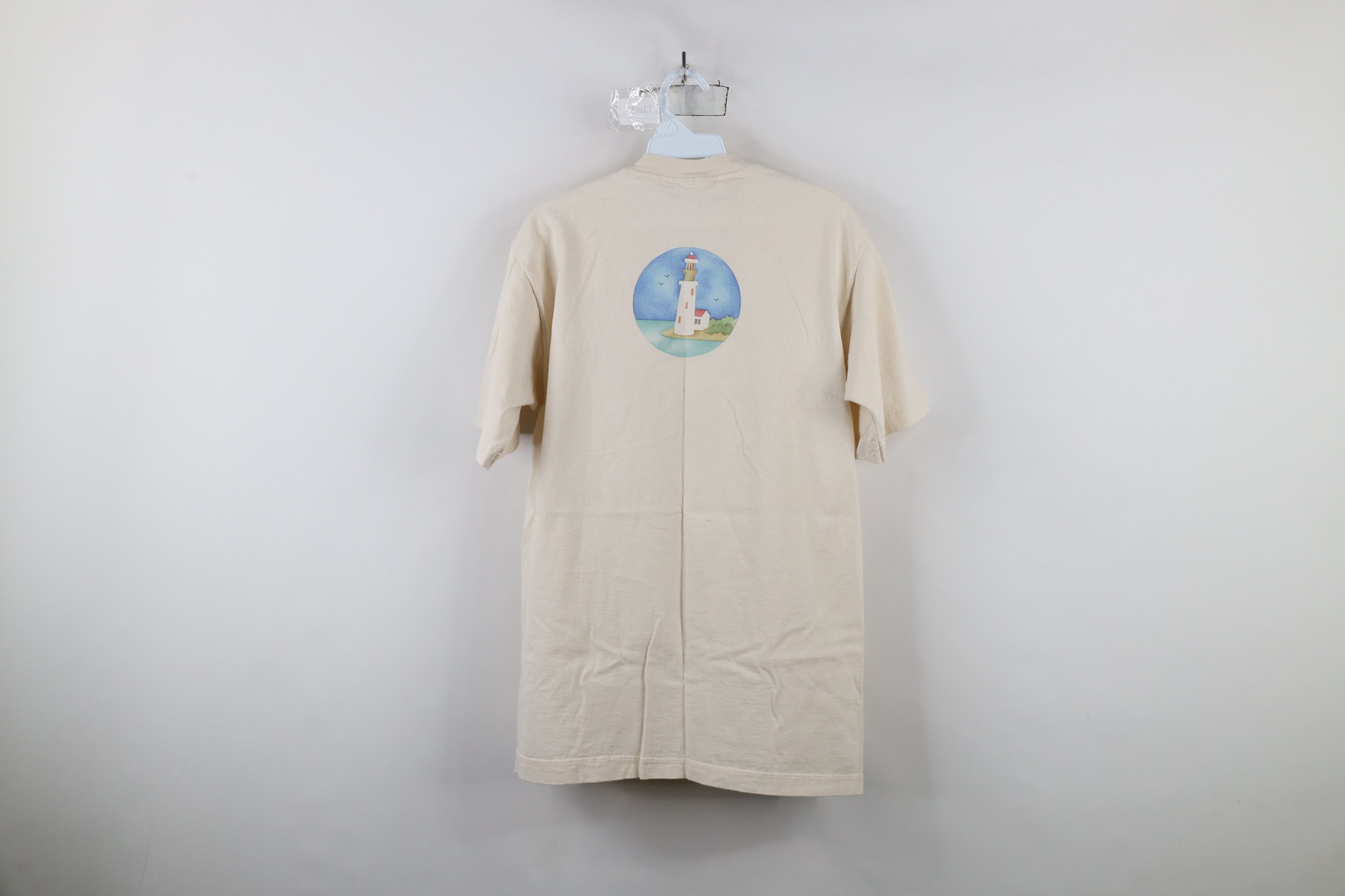 Vintage Vintage 90s Streetwear Take Time To Sit By The Sea T-Shirt Size L / US 10 / IT 46 - 10 Thumbnail