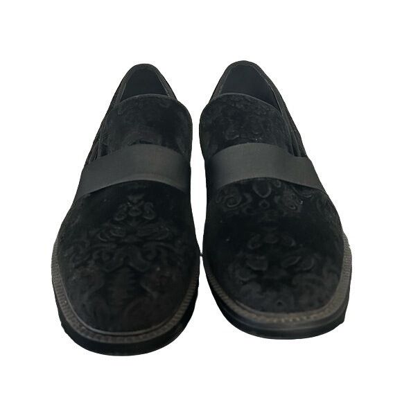 Other Bruno Marc Velvet Tuxedo Men's Dress Shoes Slip On Loafers M Size US 12 / EU 45 - 4 Thumbnail