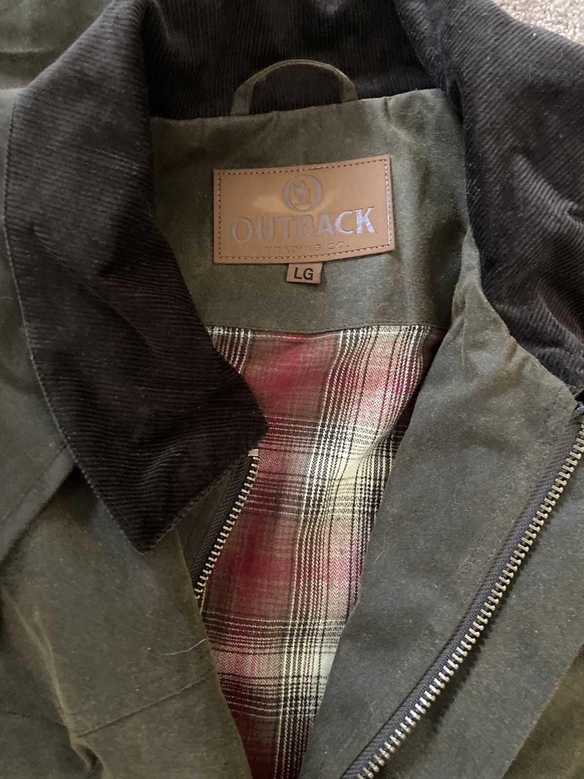 New Zealand Outback Outback Trading Co. Countryman Duster Jacket Size US L / EU 52-54 / 3 - 5 Thumbnail