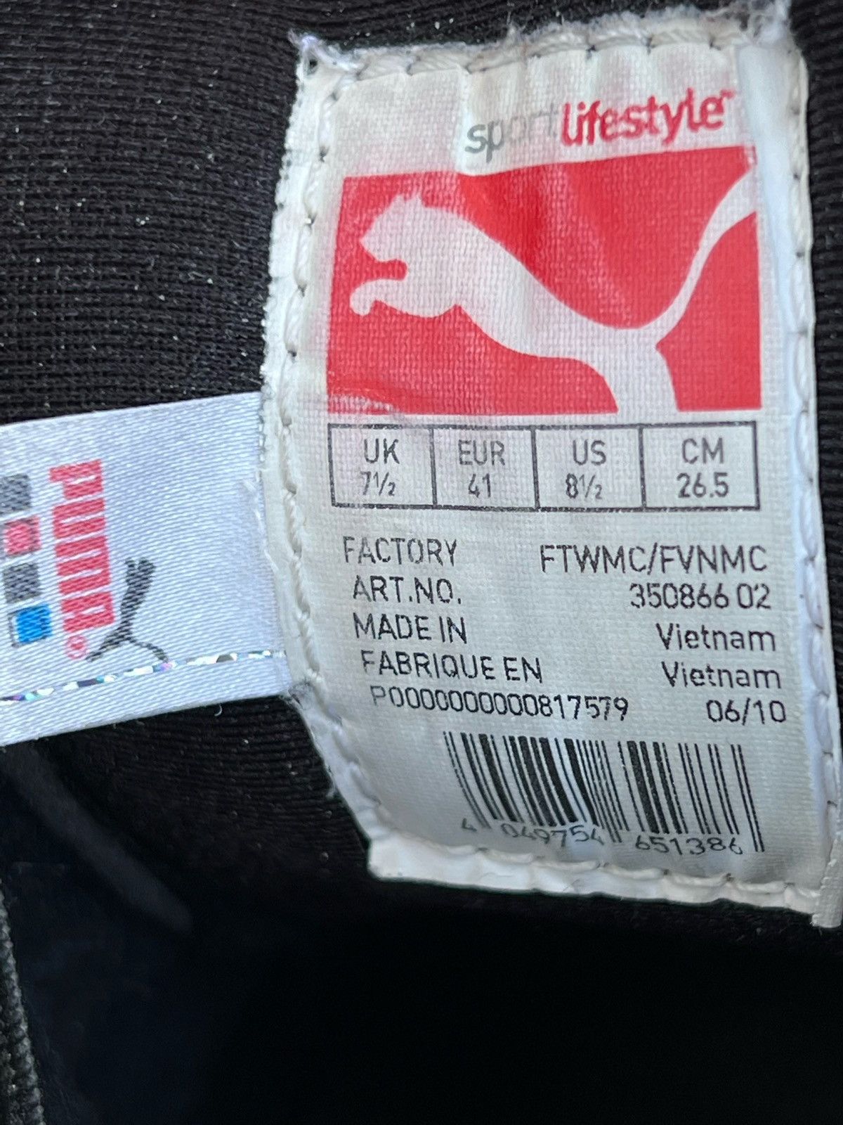Maison MIHARA YASUHIRO × Puma × Vintage RARE Puma Mostro Vintage Leather Sneakers Y3 Satori Vibe Size US 8.5 / EU 41-42 - 18 Thumbnail