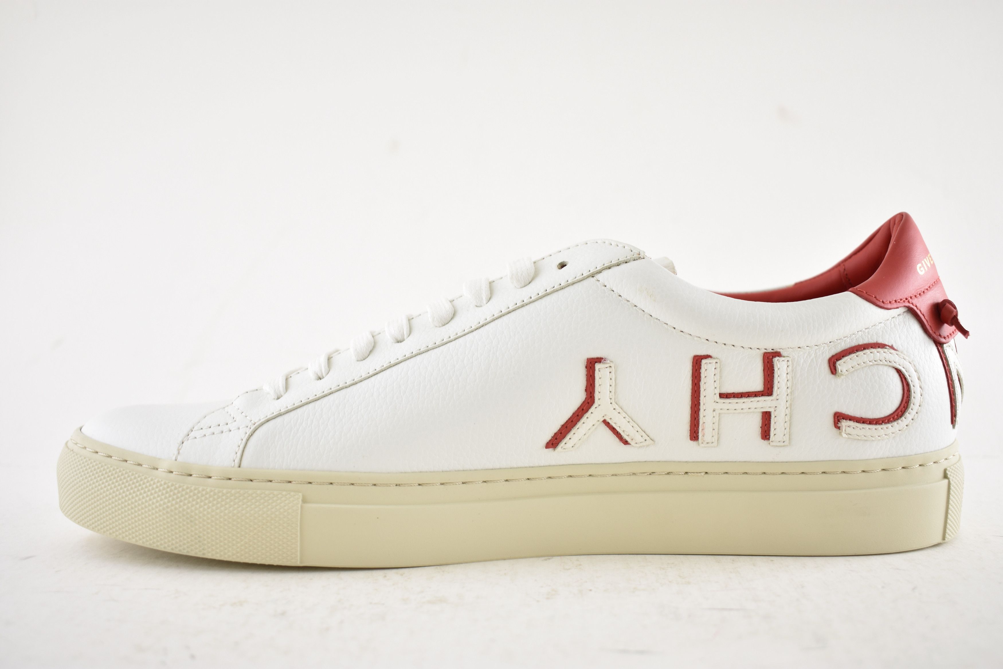 Givenchy Givenchy Urban Street Red Logo Knot Low Top Sneaker 43 10 Size US 10 / EU 43 - 8 Thumbnail