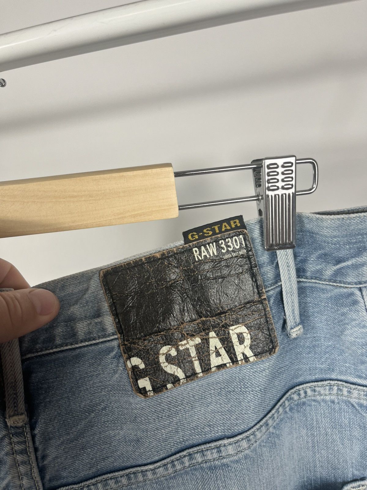 G-Star G-Star Raw Arc 3D loose fit jeans light wash denim 31x32 Size US 31 - 4 Thumbnail