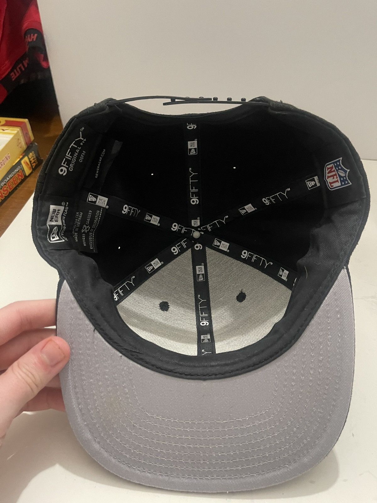 New Era New Era Seattle Seahawks NFL 9FIFTY Snapback Hat Black Size ONE SIZE - 5 Thumbnail