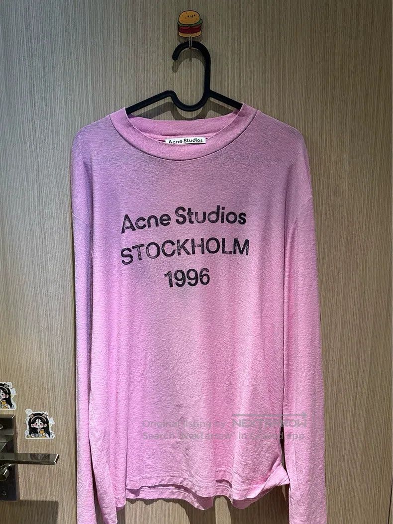 Acne Studios Acne Studios 1996 Long Sleeve, Pink Size US XXS / EU 40 - 1 Thumbnail
