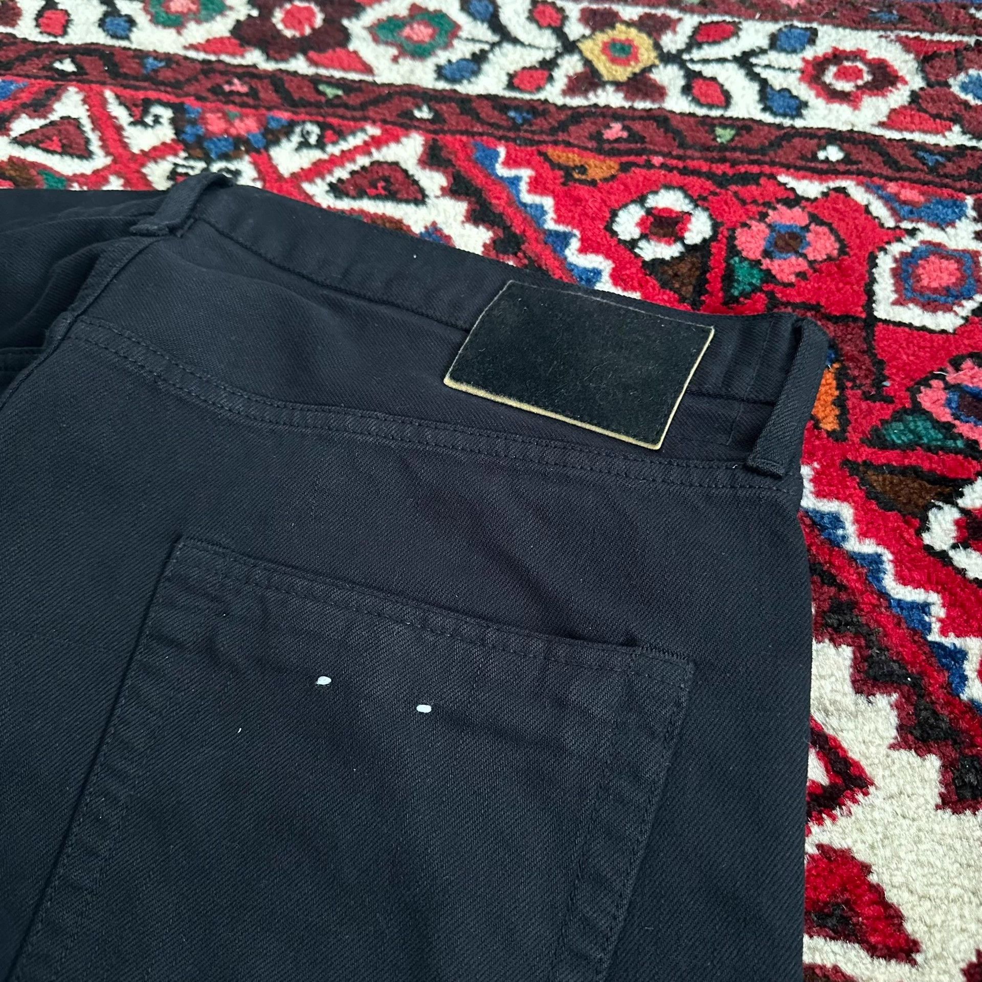 Visvim VISVIM 21AW OVERDYE SPOT Black Dyed Jeans 4 Size US 36 / EU 52 - 5 Thumbnail