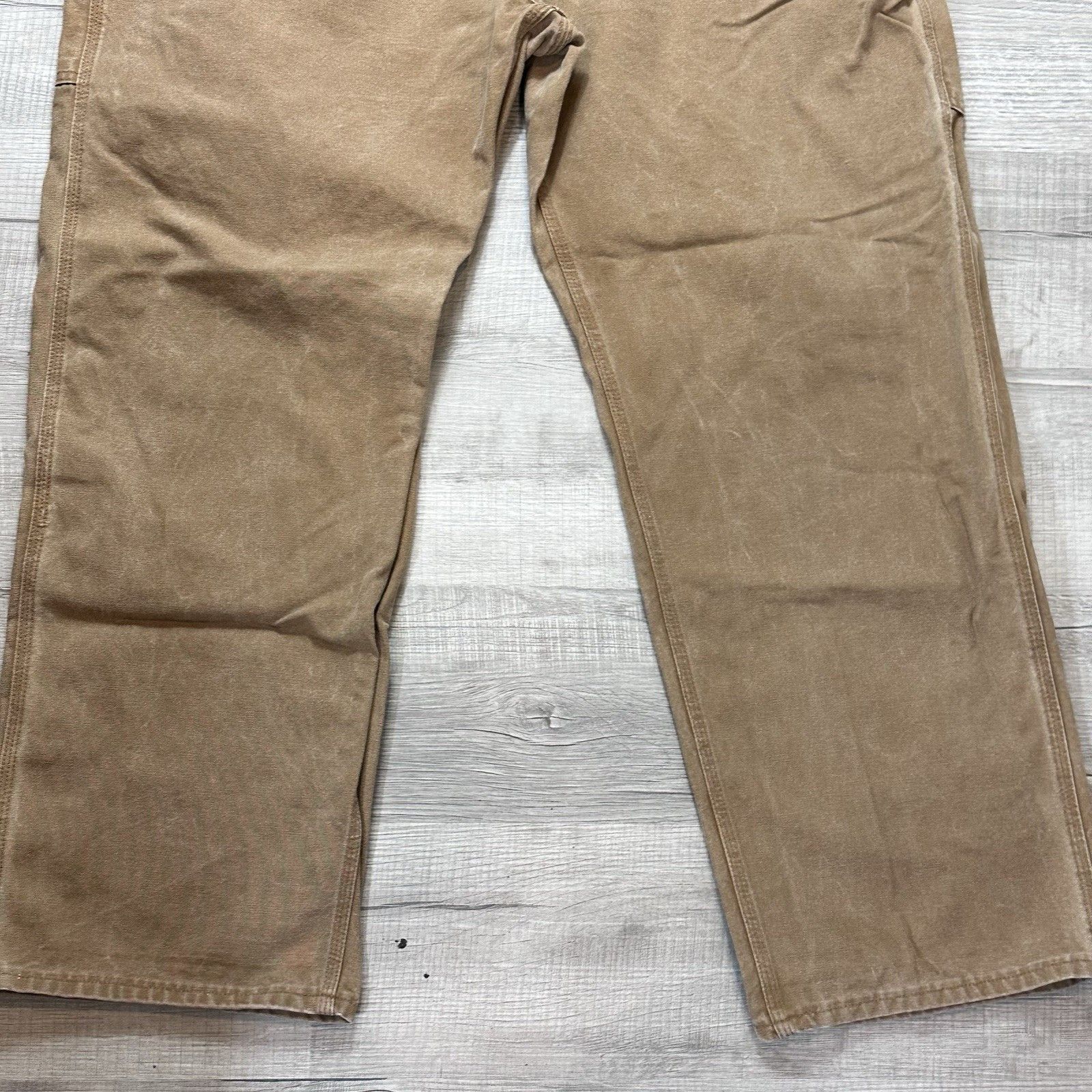 Carhartt Carhartt B11 Dungaree Fit Carpenter Canvas Pants Mens 44x32 Size US 44 / EU 60 - 2 Thumbnail